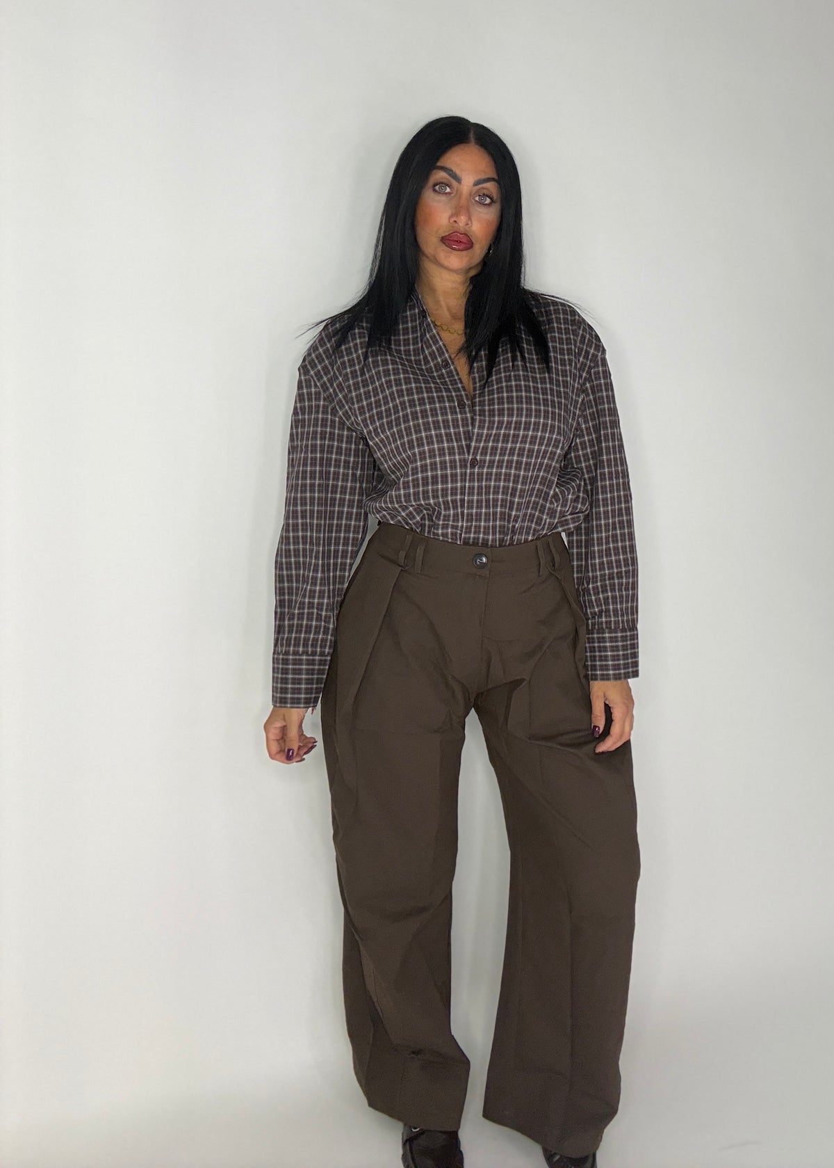 CAMICIA TERRA (jh8998marrone)