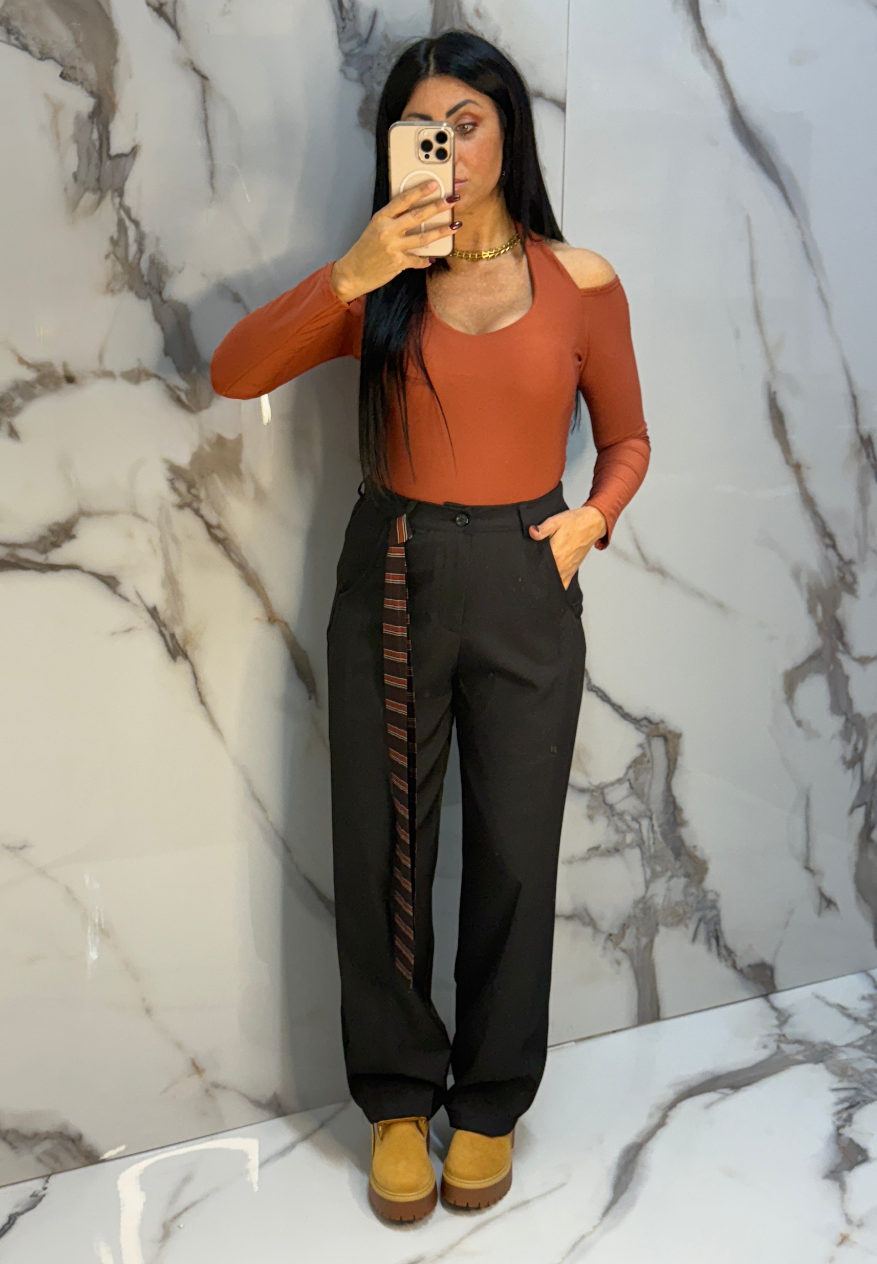 PANTALONE CRAVATTA (MAR66639)