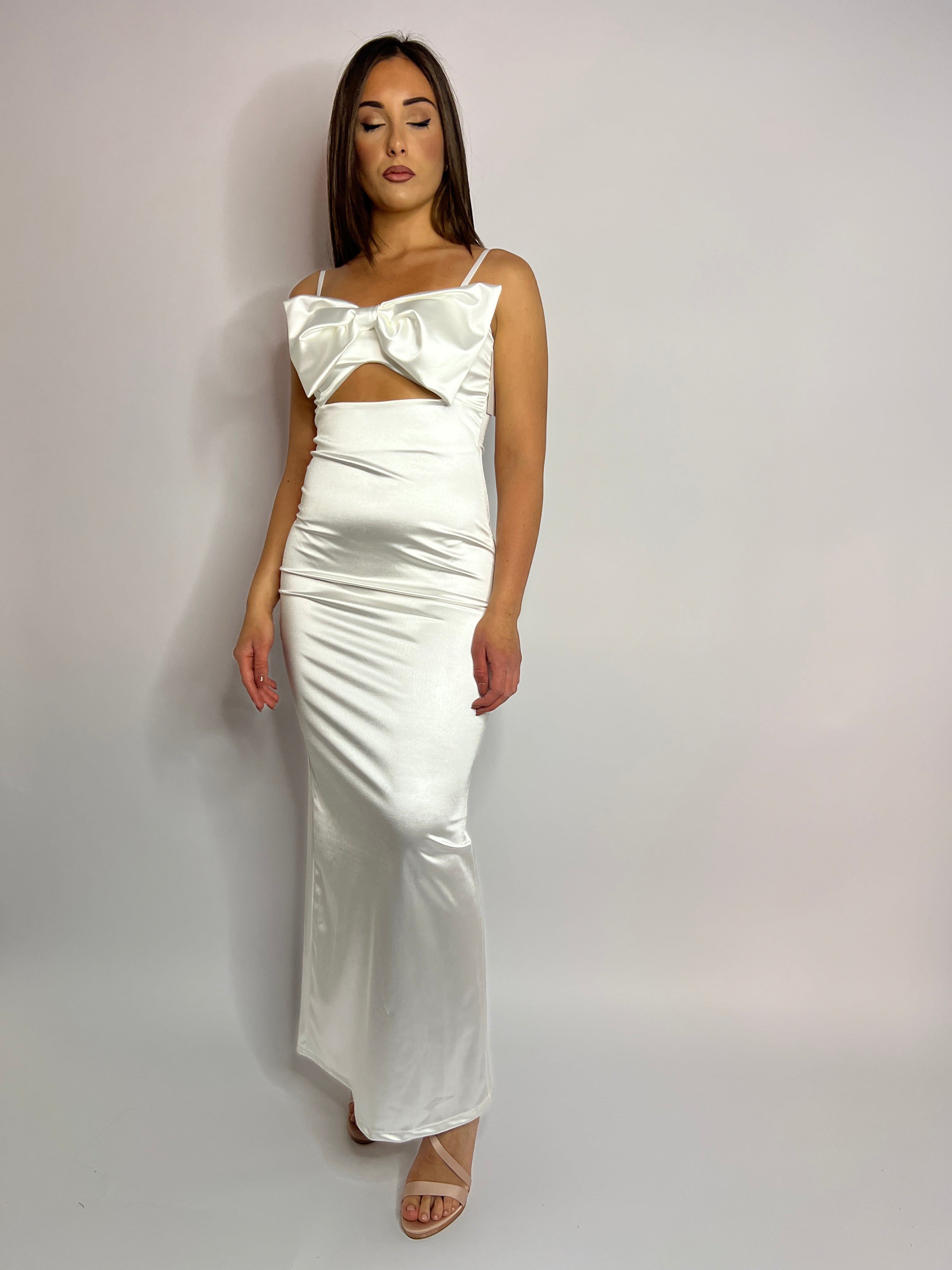 DRESS LONG FIOCCO(26381)