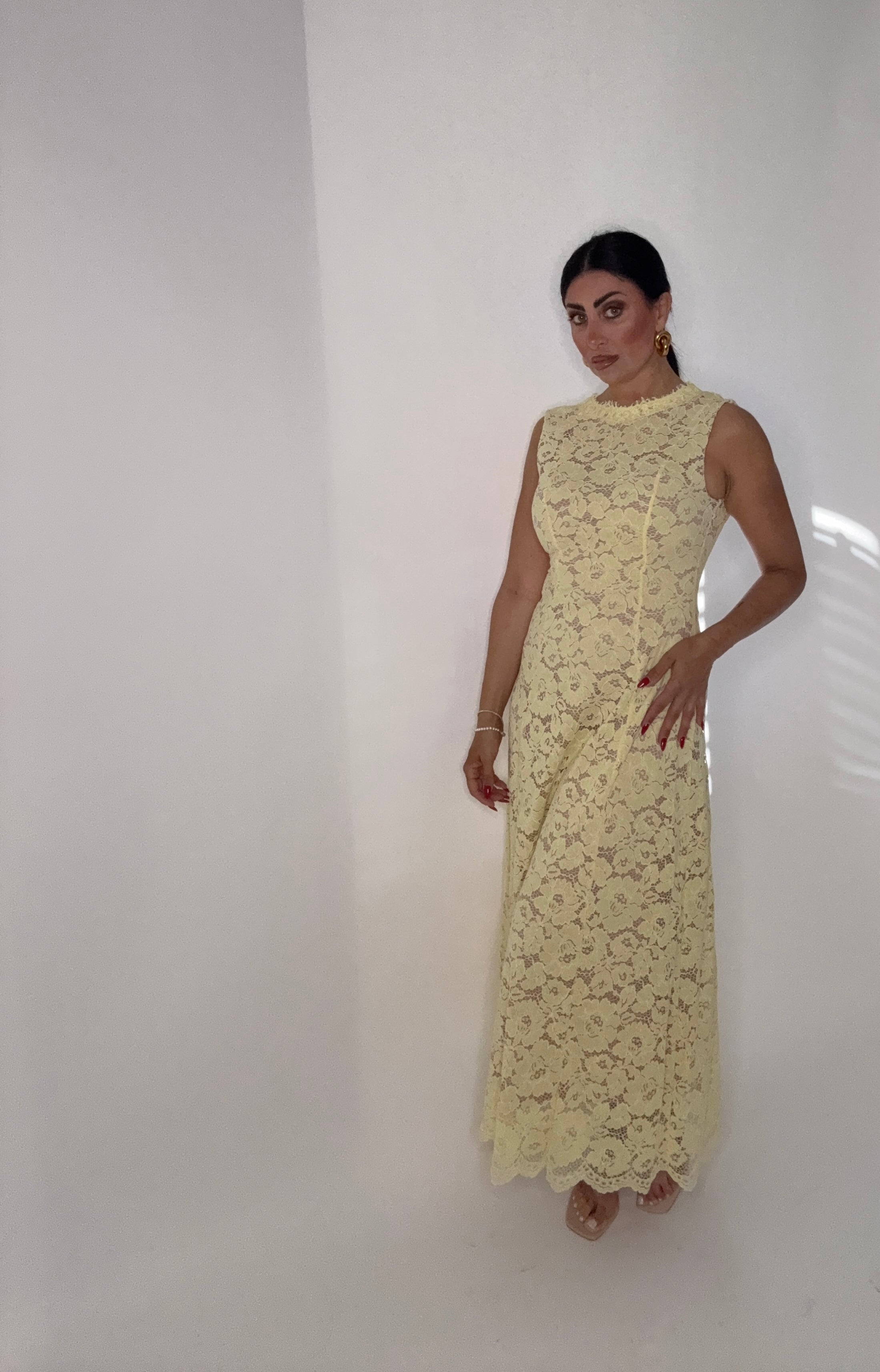 DRESS DORÈA. (15935 giallo)