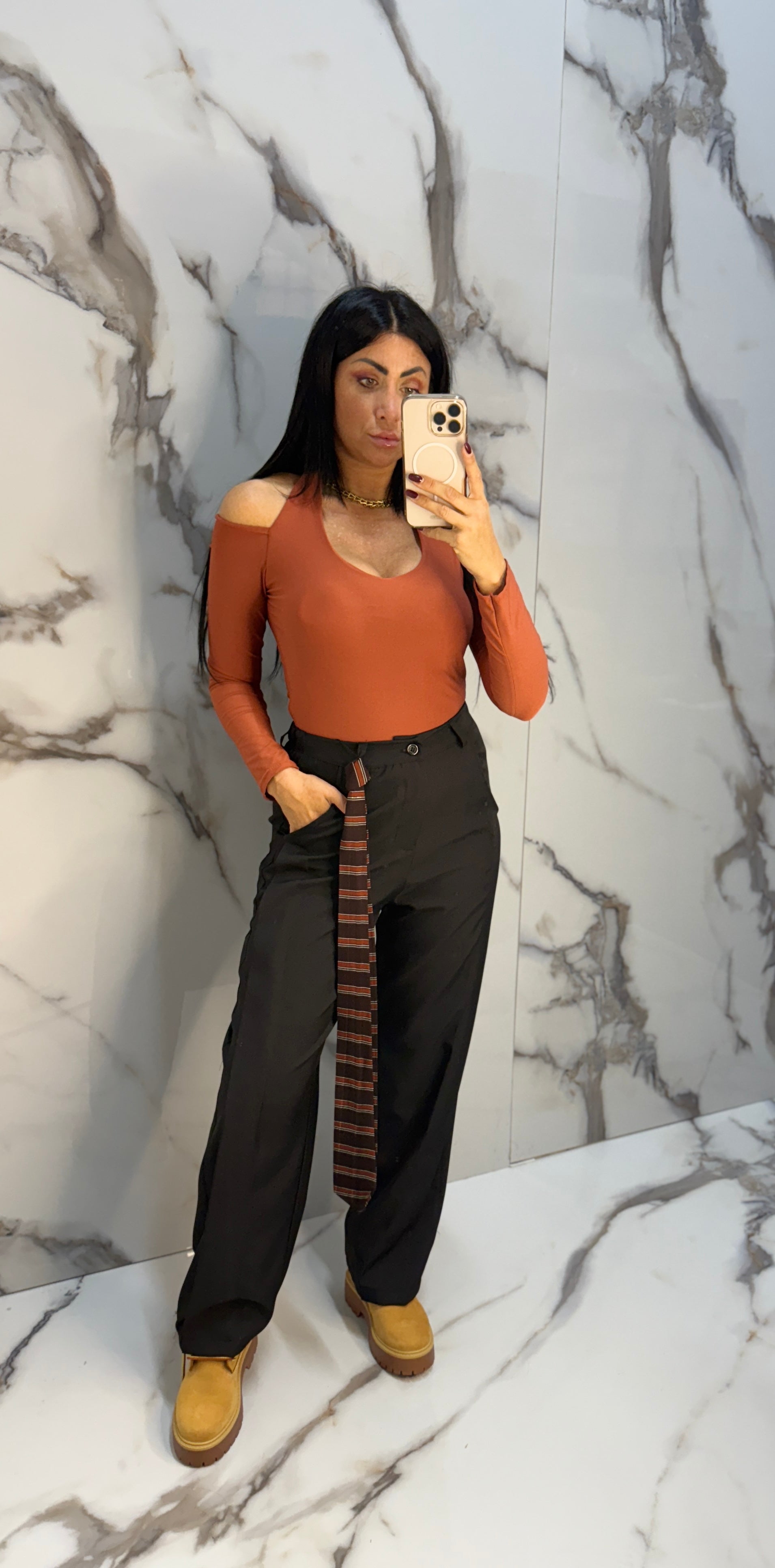 PANTALONE CRAVATTA (MAR66639)