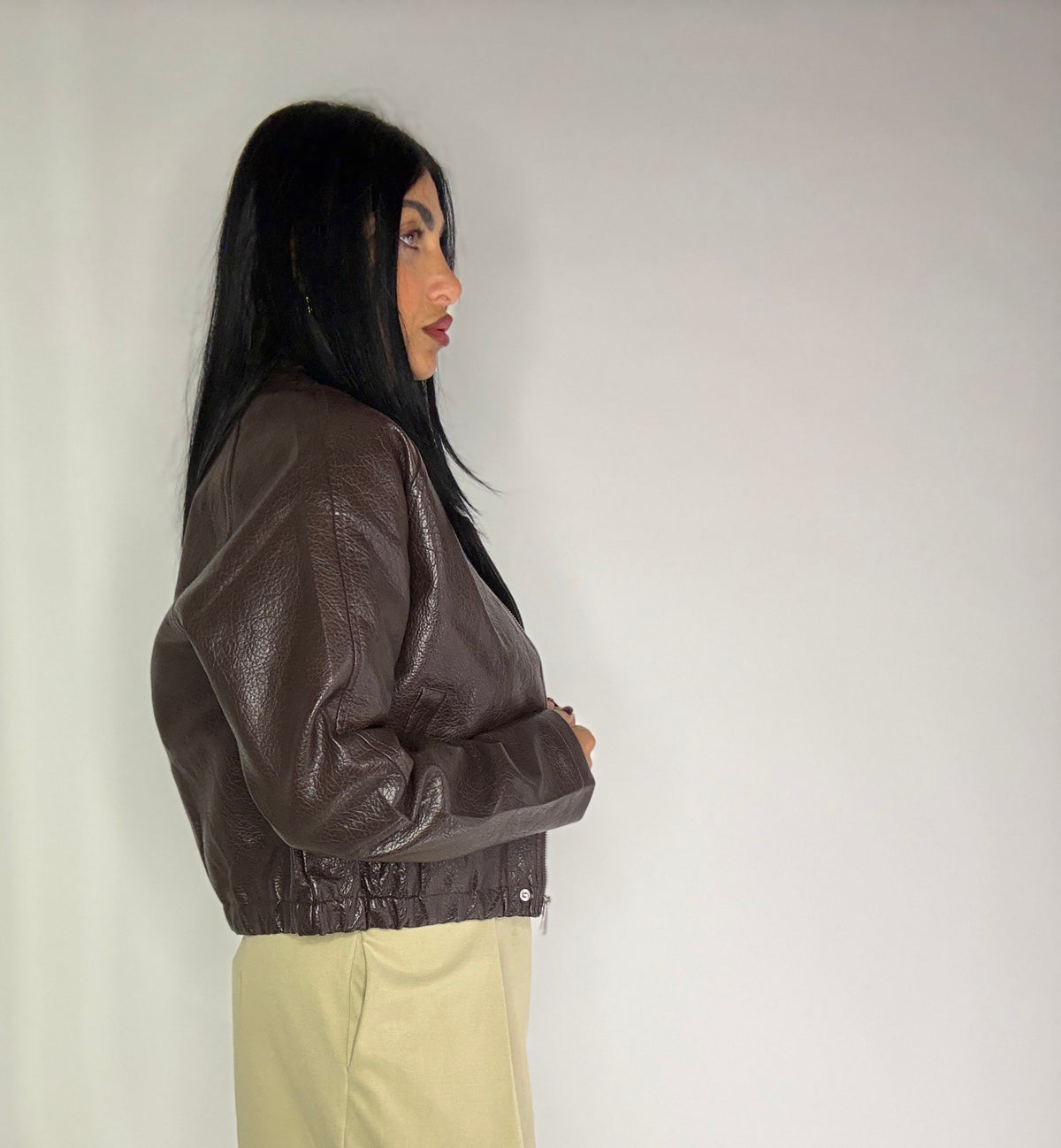 GIUBBOTTO  CROPPED VINTAGE (tl9429-33)
