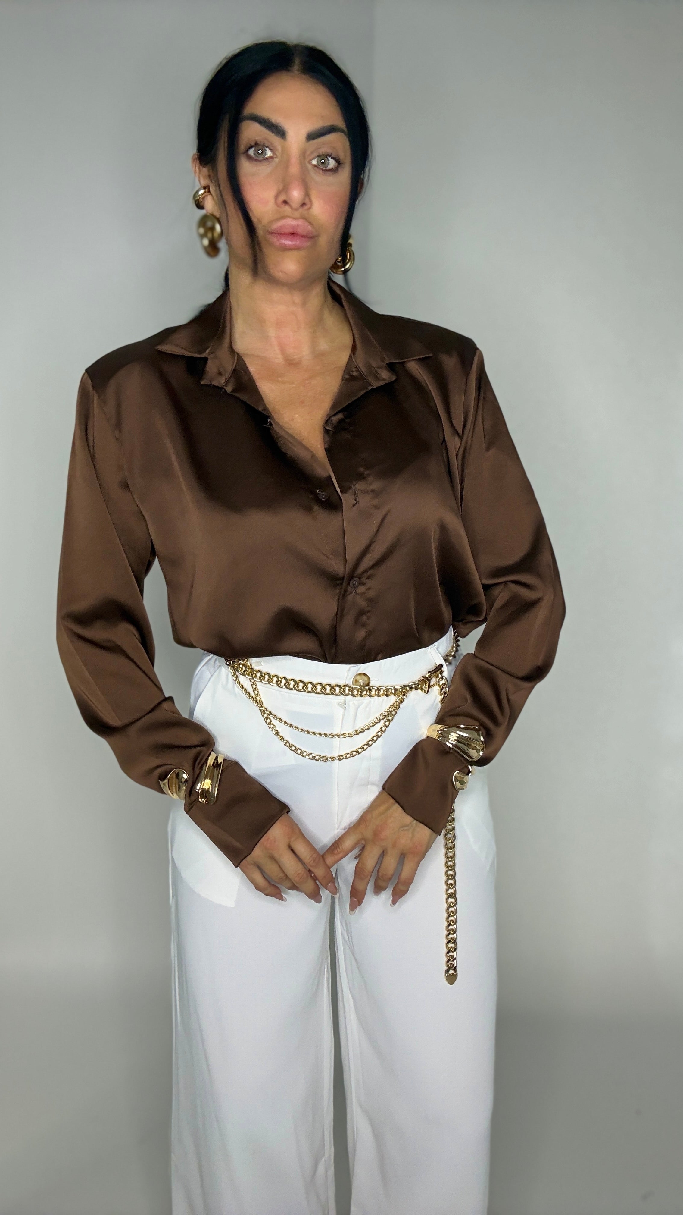 BLUSA SATIN