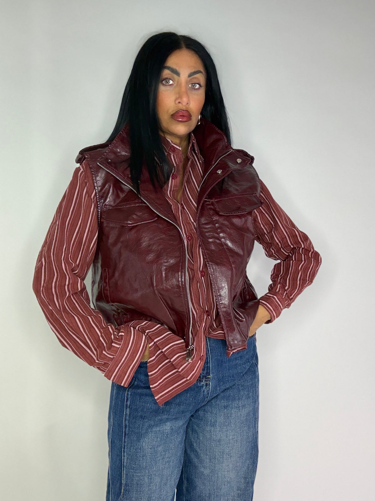GILET RUBY (Ay1004bordeaux)