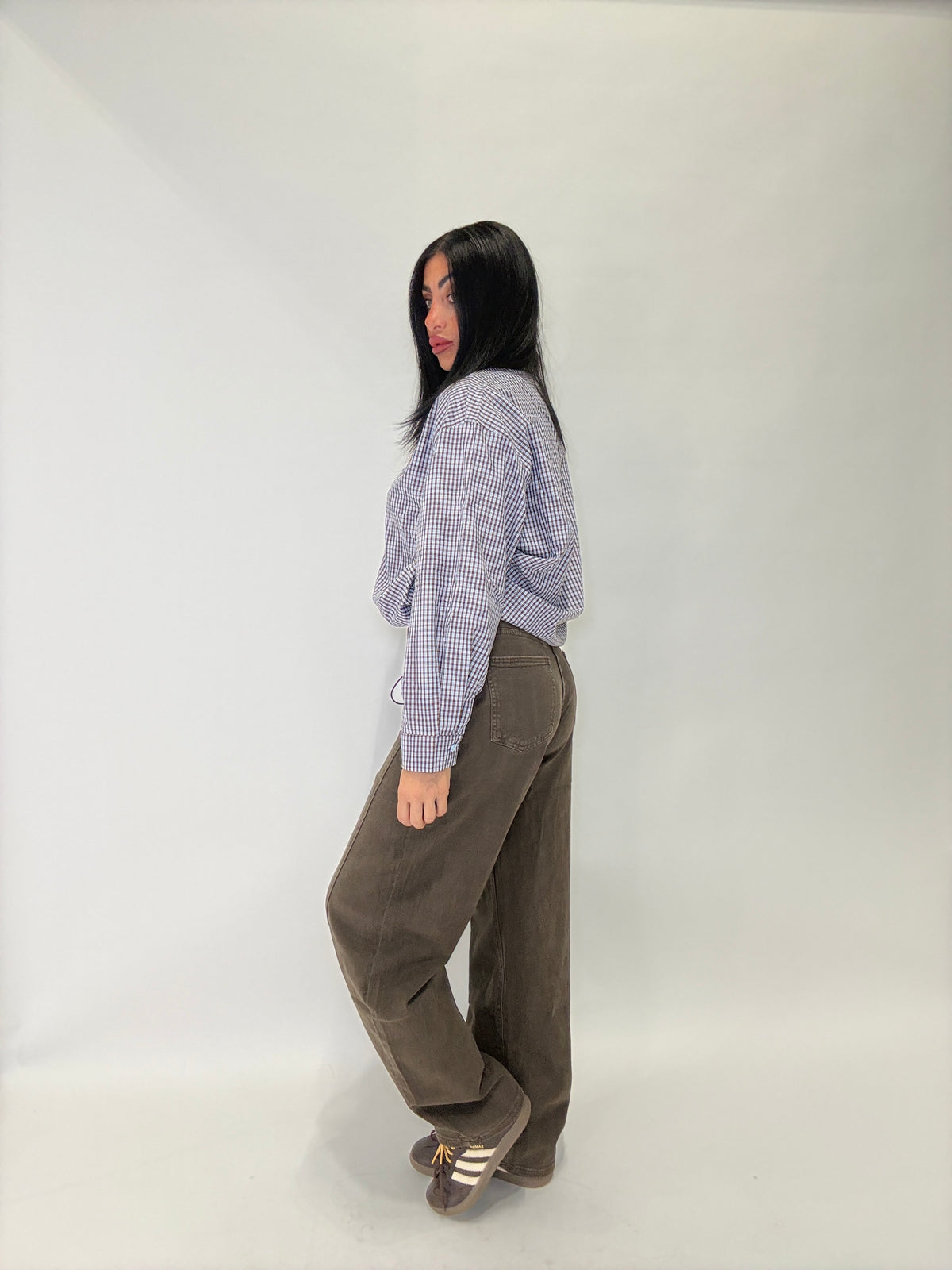 DENIM BROWN LOST (Jf487-3)