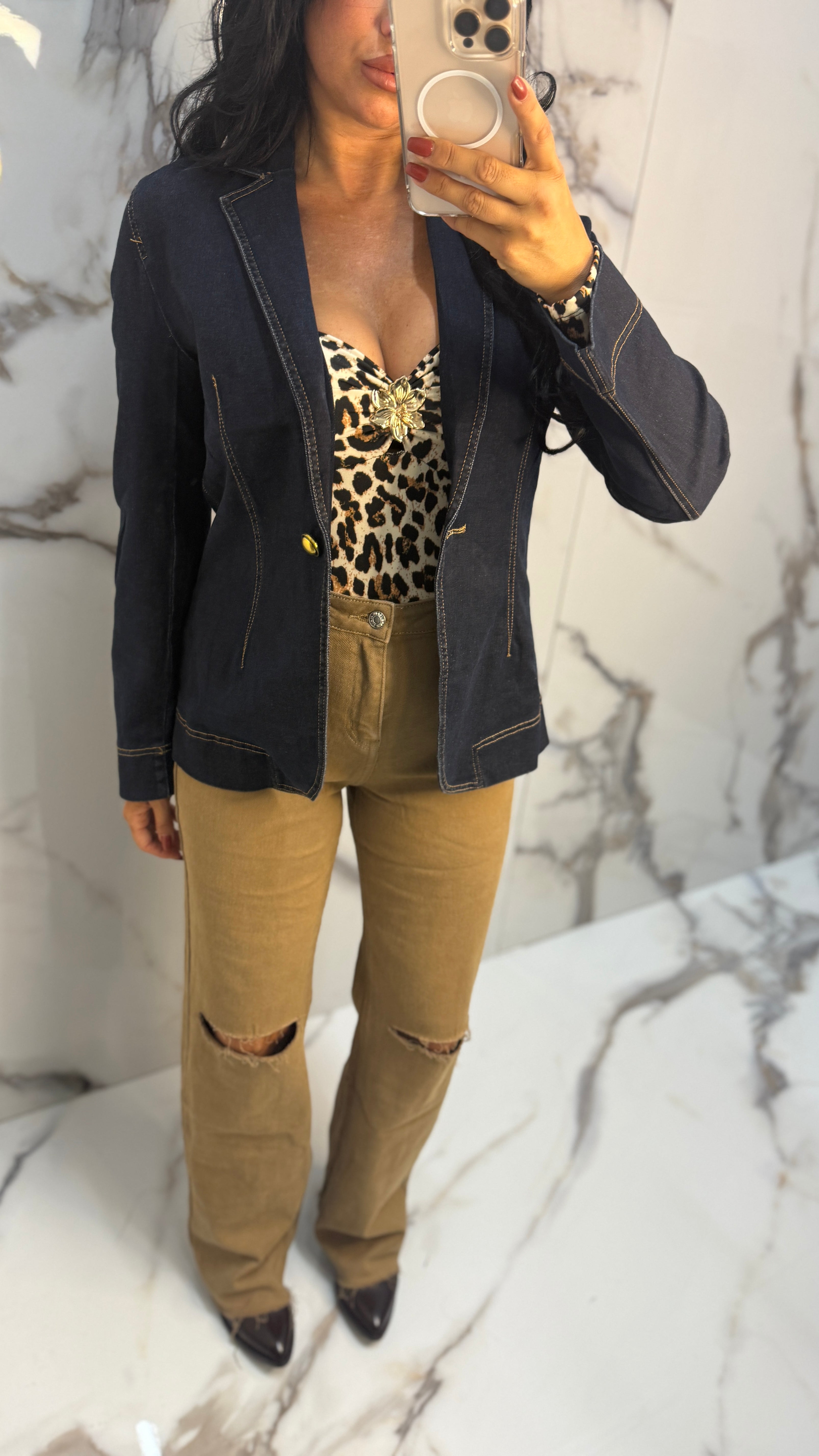 DENIM DÉCHIRÉ (LS9151)