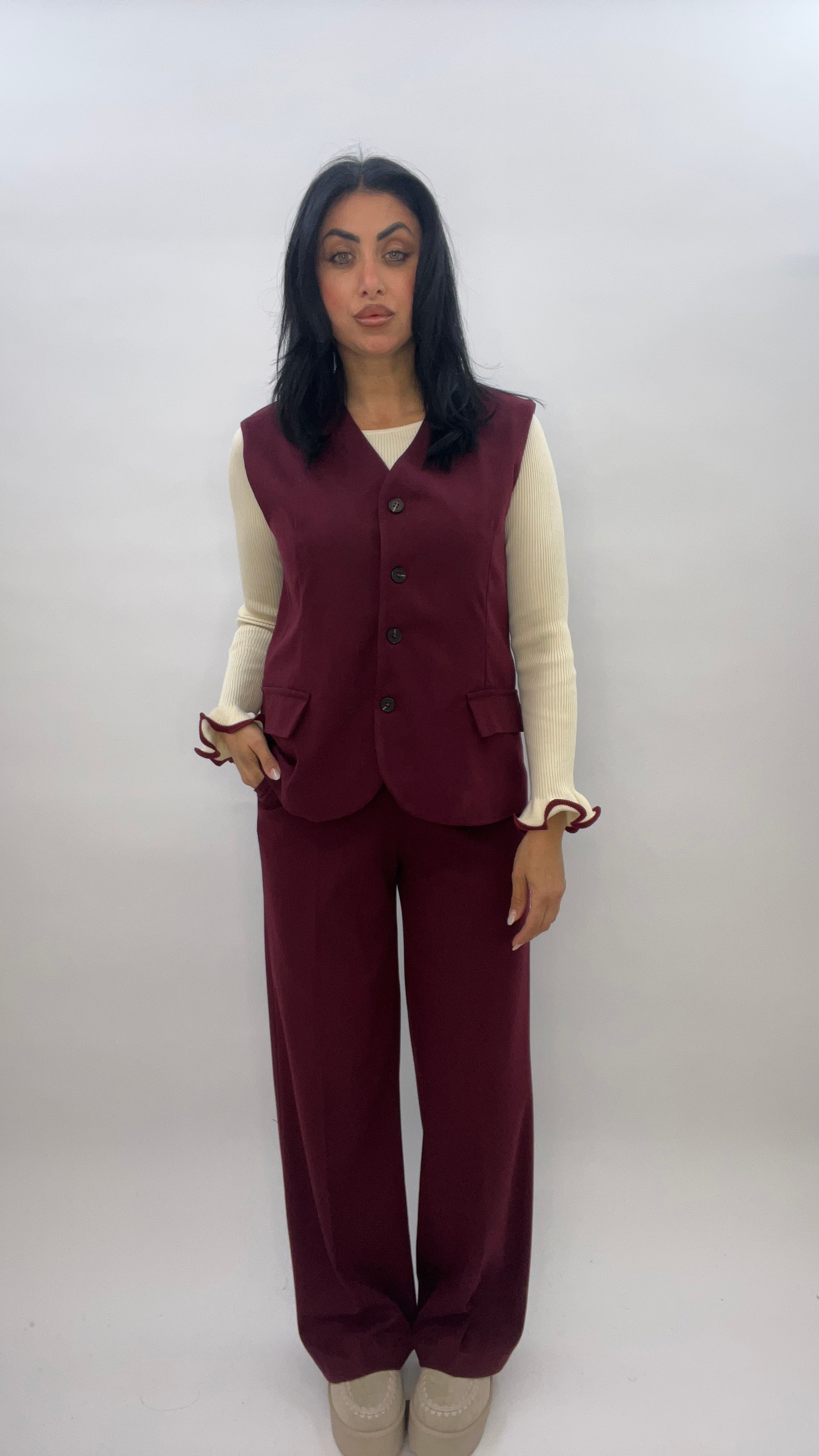 TAILLEUR GILET GIULIA (m12991)