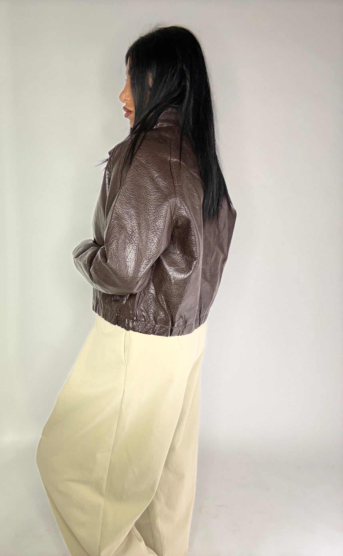 GIUBBOTTO  CROPPED VINTAGE (tl9429-33)