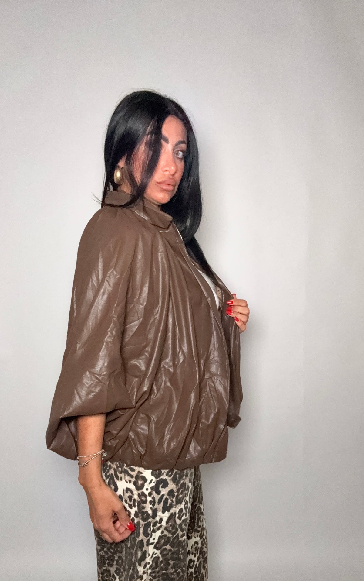GIUBBOTTO RAW TAN (W697marrone)
