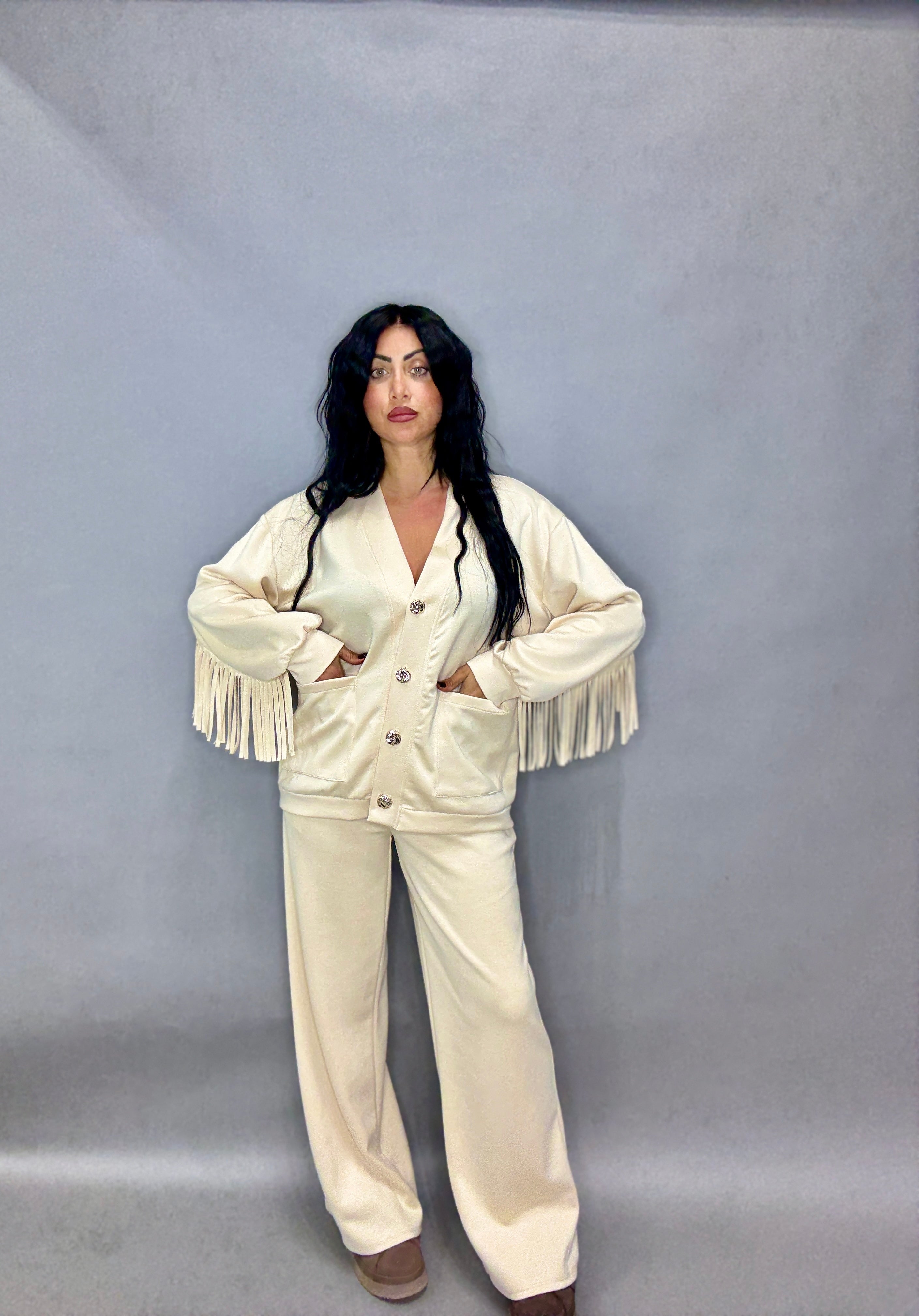 COORDSET FRANGE chic(M8221)