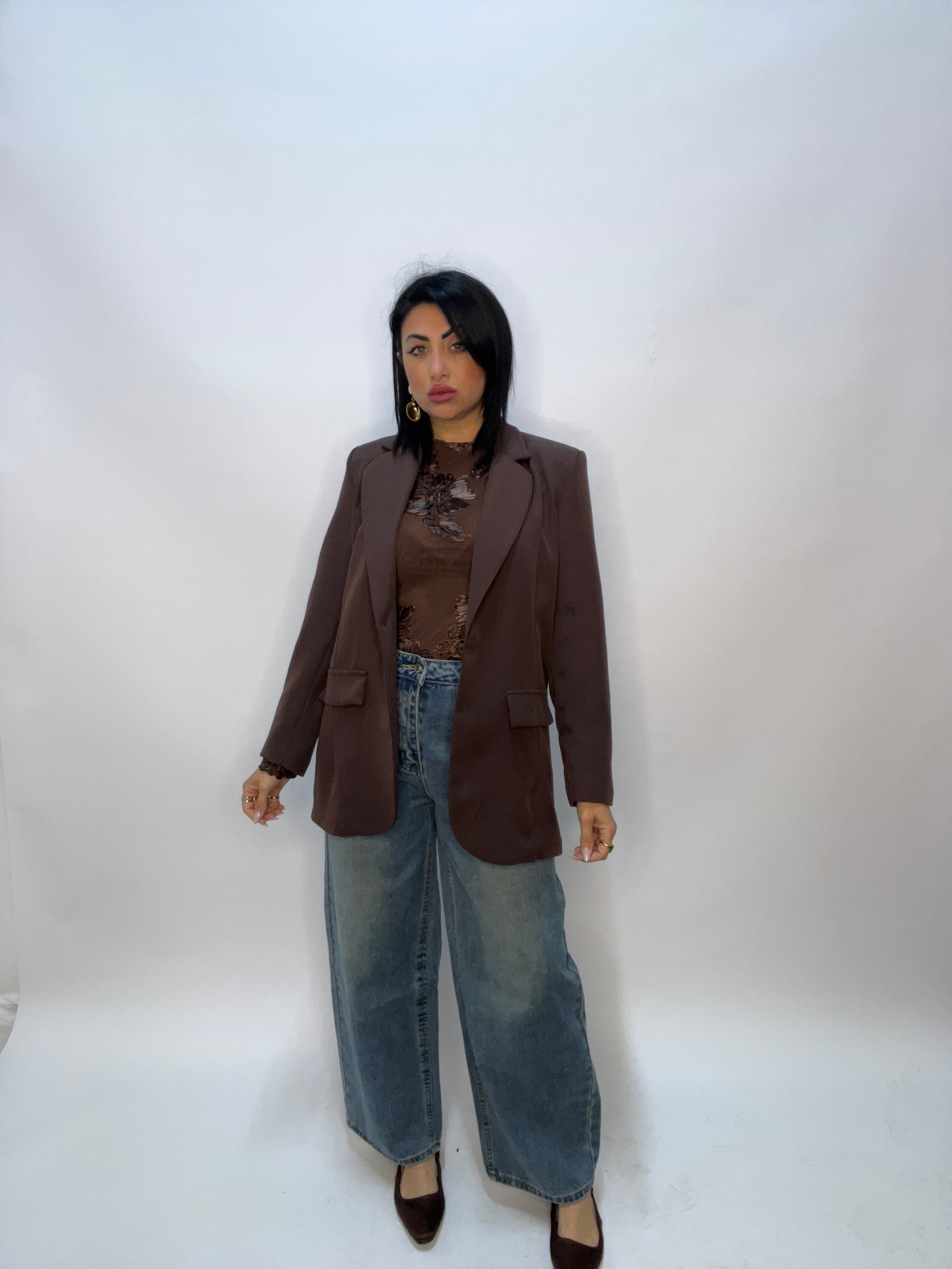 BLUSA Brown Bloom (FMC258)