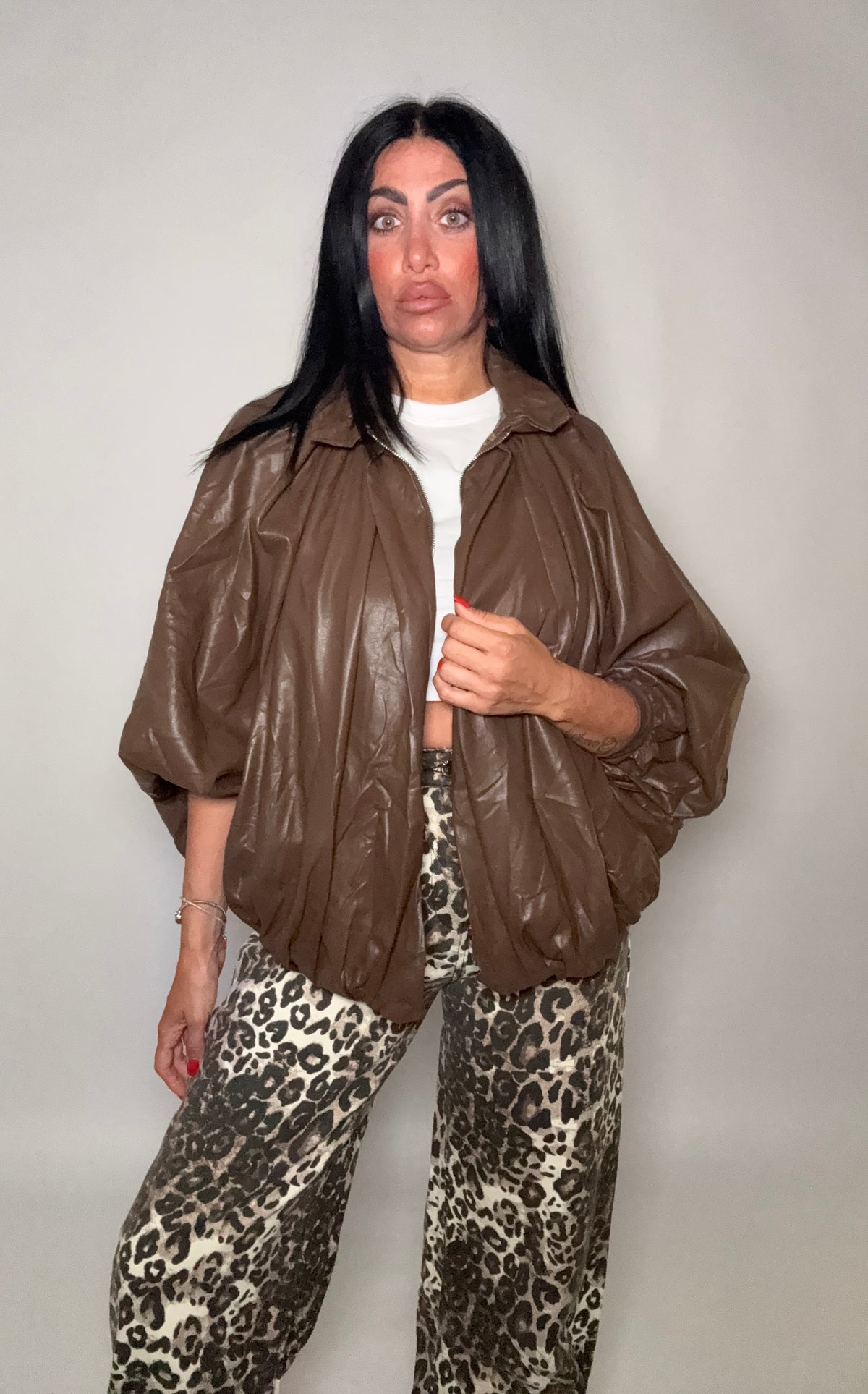 GIUBBOTTO RAW TAN (W697marrone)