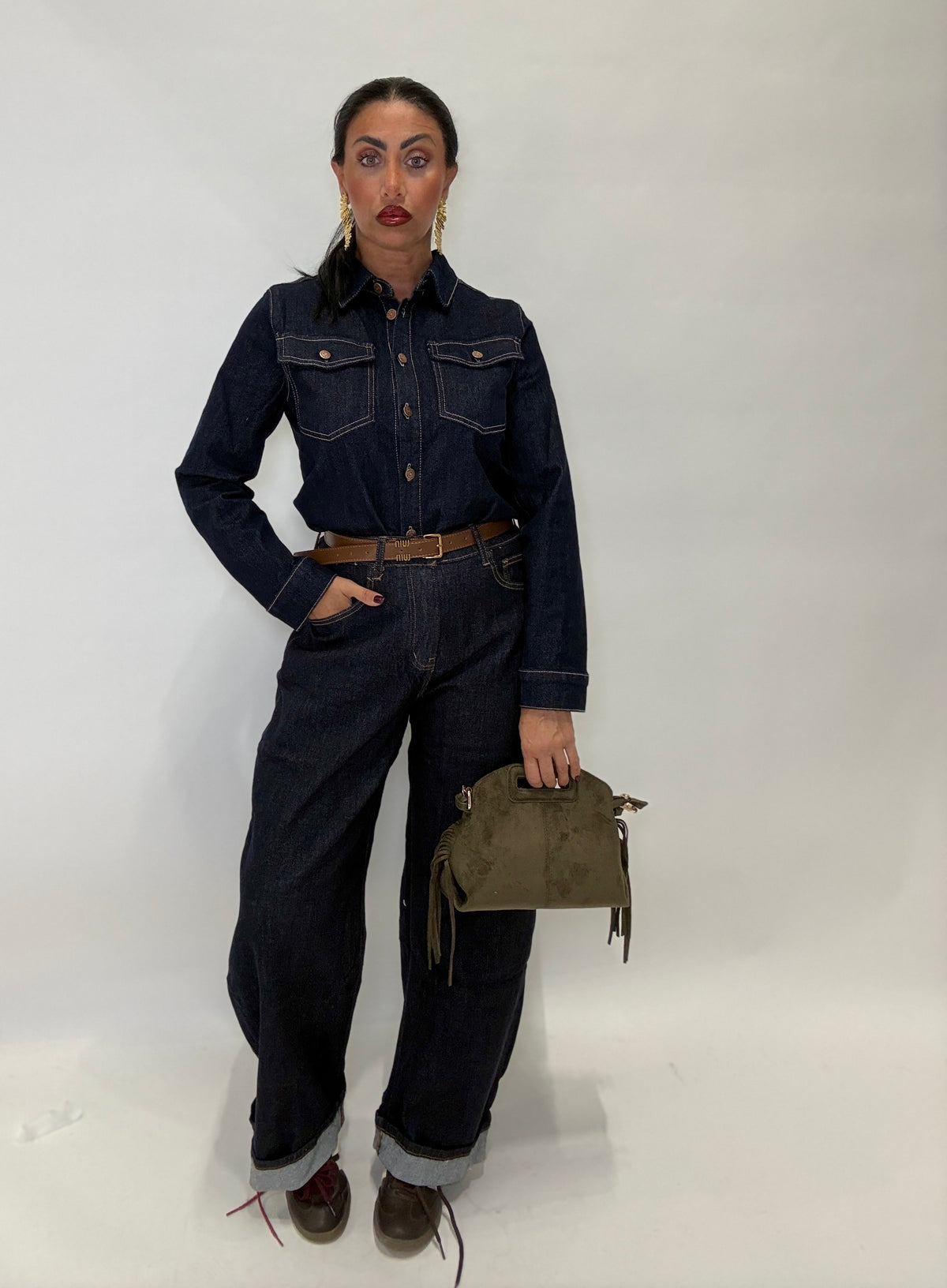 COORDSET MAST IN DENIM (F32890)
