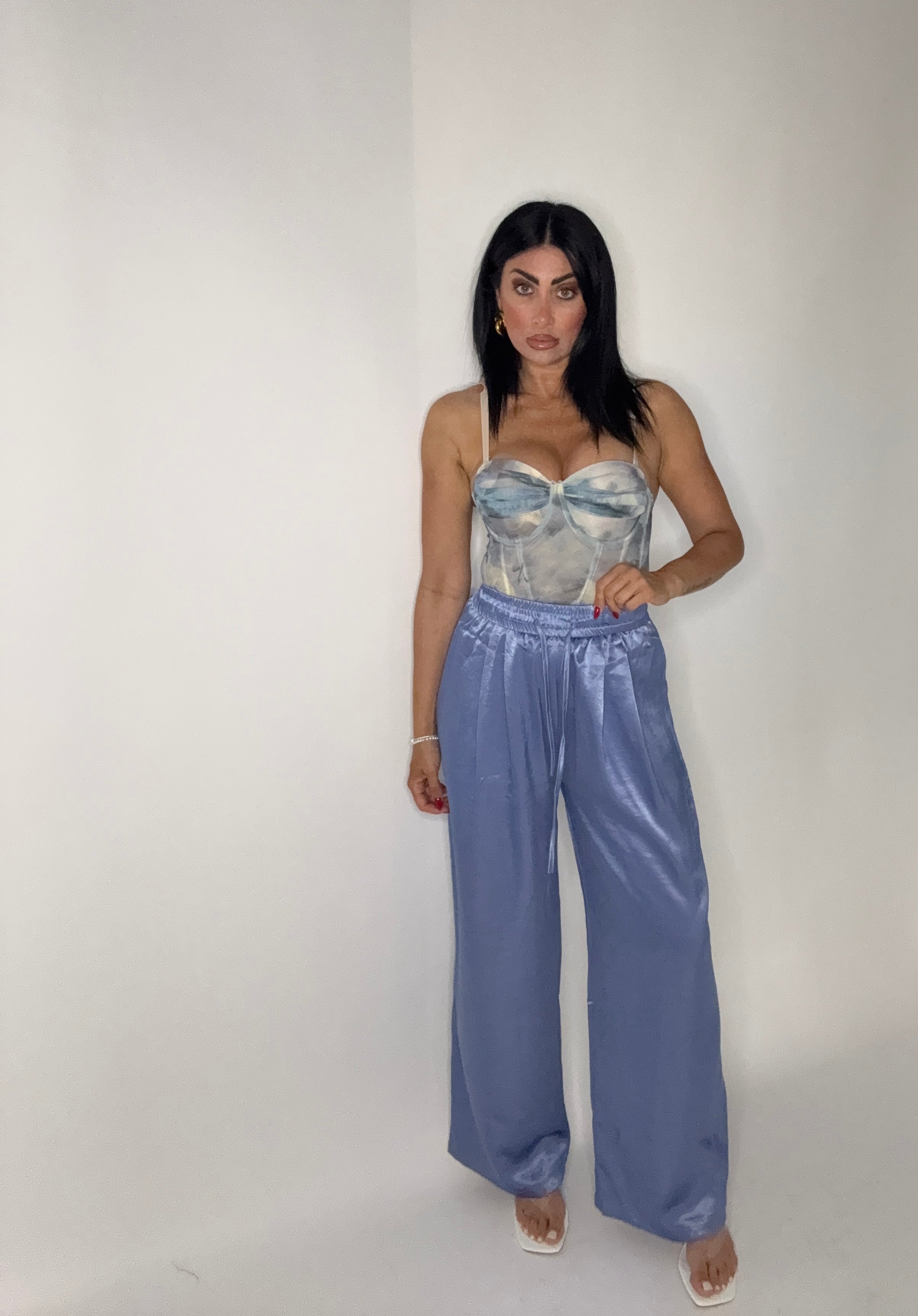 PANTALONI  SATIN MONIQUE (17228)