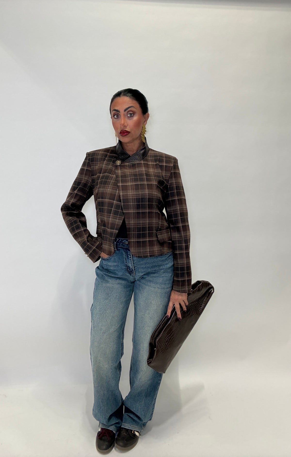 DENIM BROWN TASK (F166)
