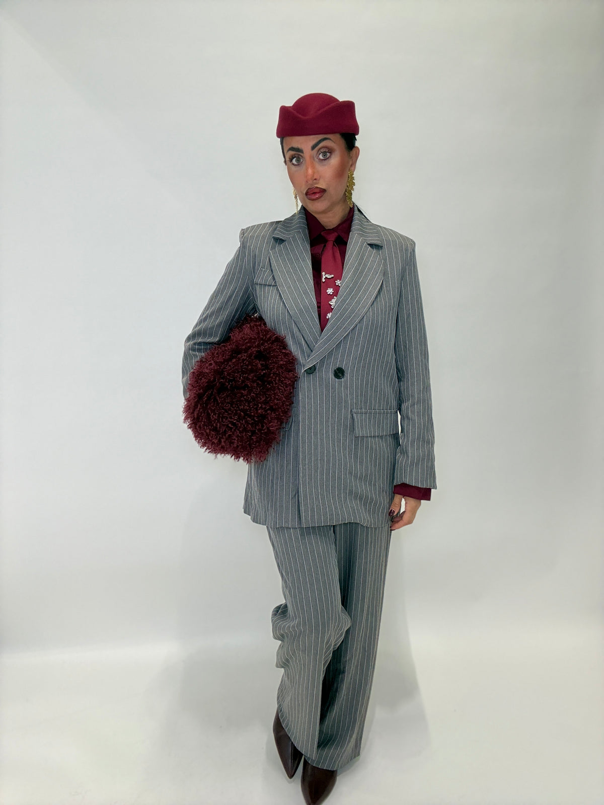 TAILLEUR ANITA (M11190grigio)