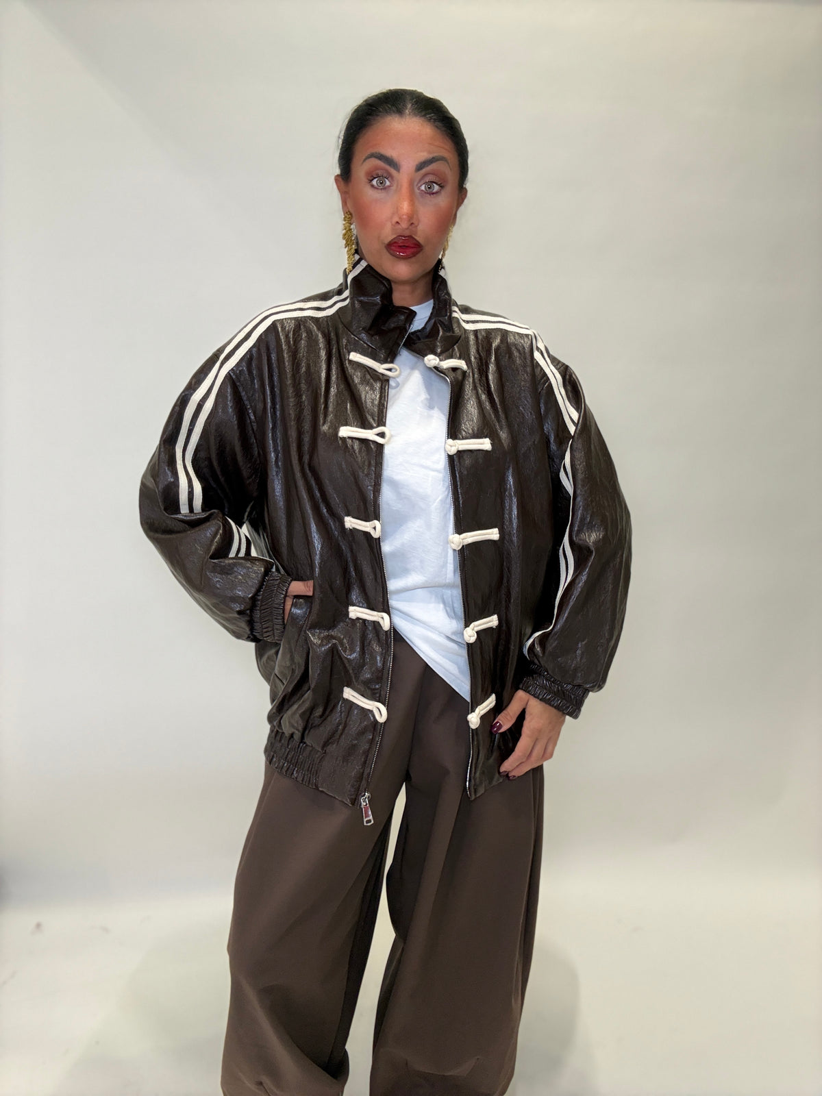 GIACCA NAPOLEON BROWN (Bl30398marr)