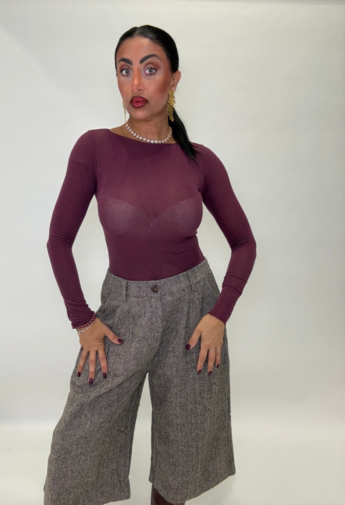 MAGLIETTA  CASHMERE (D26495borg)