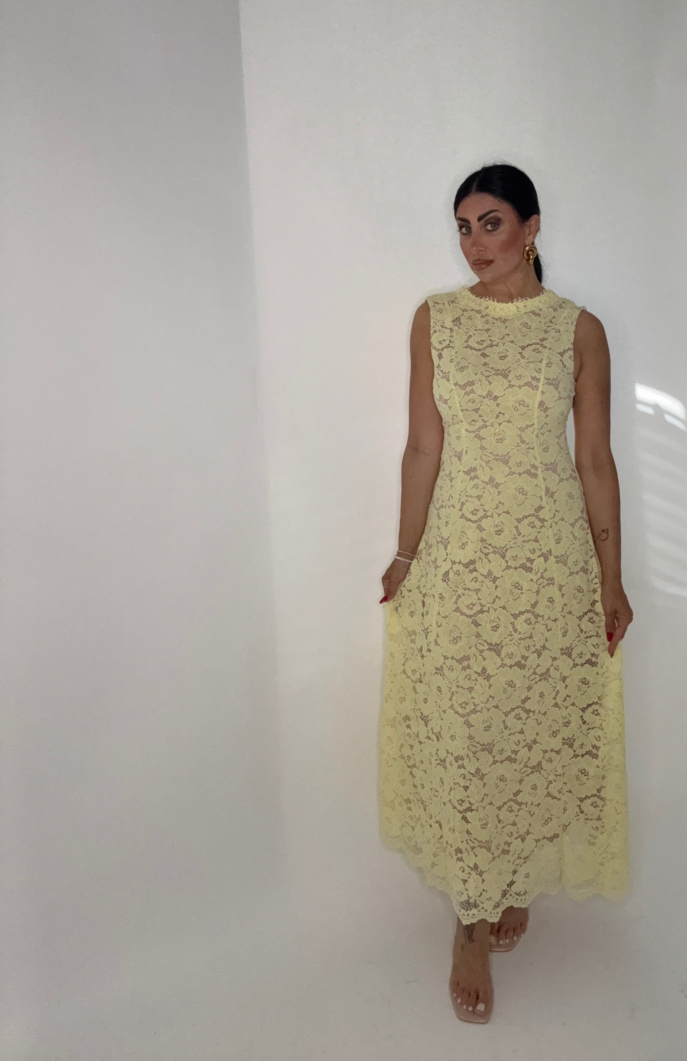 DRESS DORÈA. (15935 giallo)