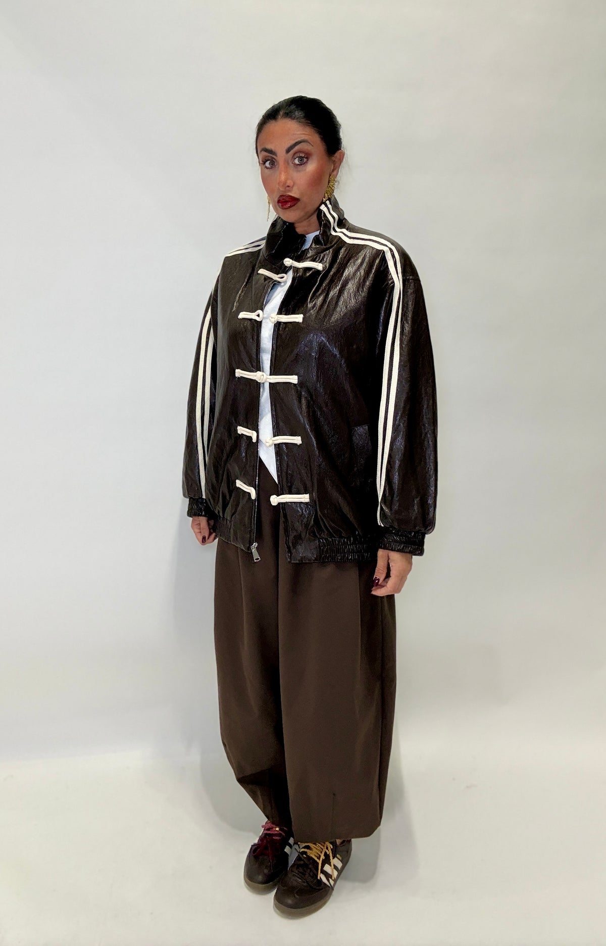 GIACCA NAPOLEON BROWN (Bl30398marr)