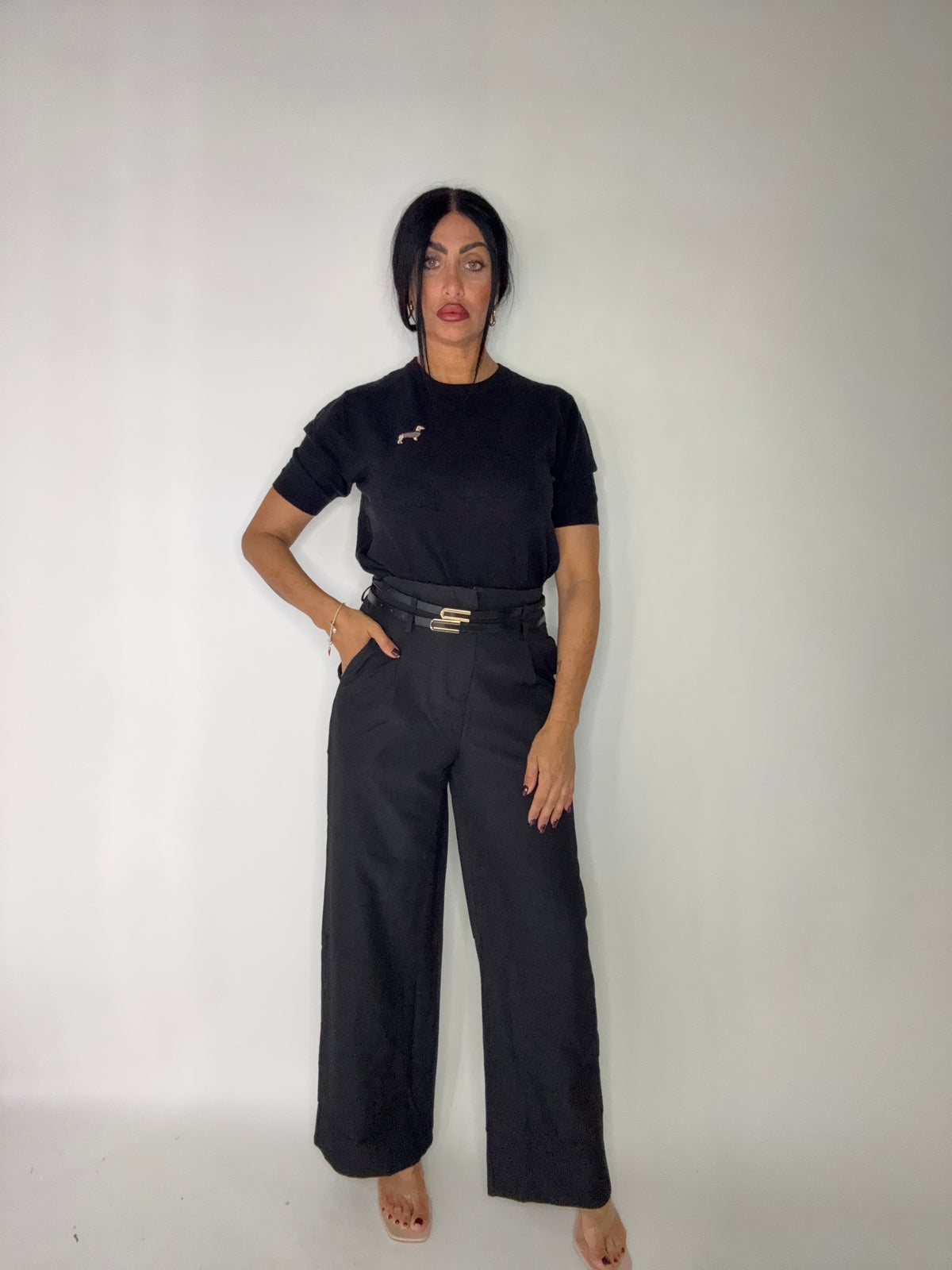 PANTALONI  SILHOUETTE (Y0853)