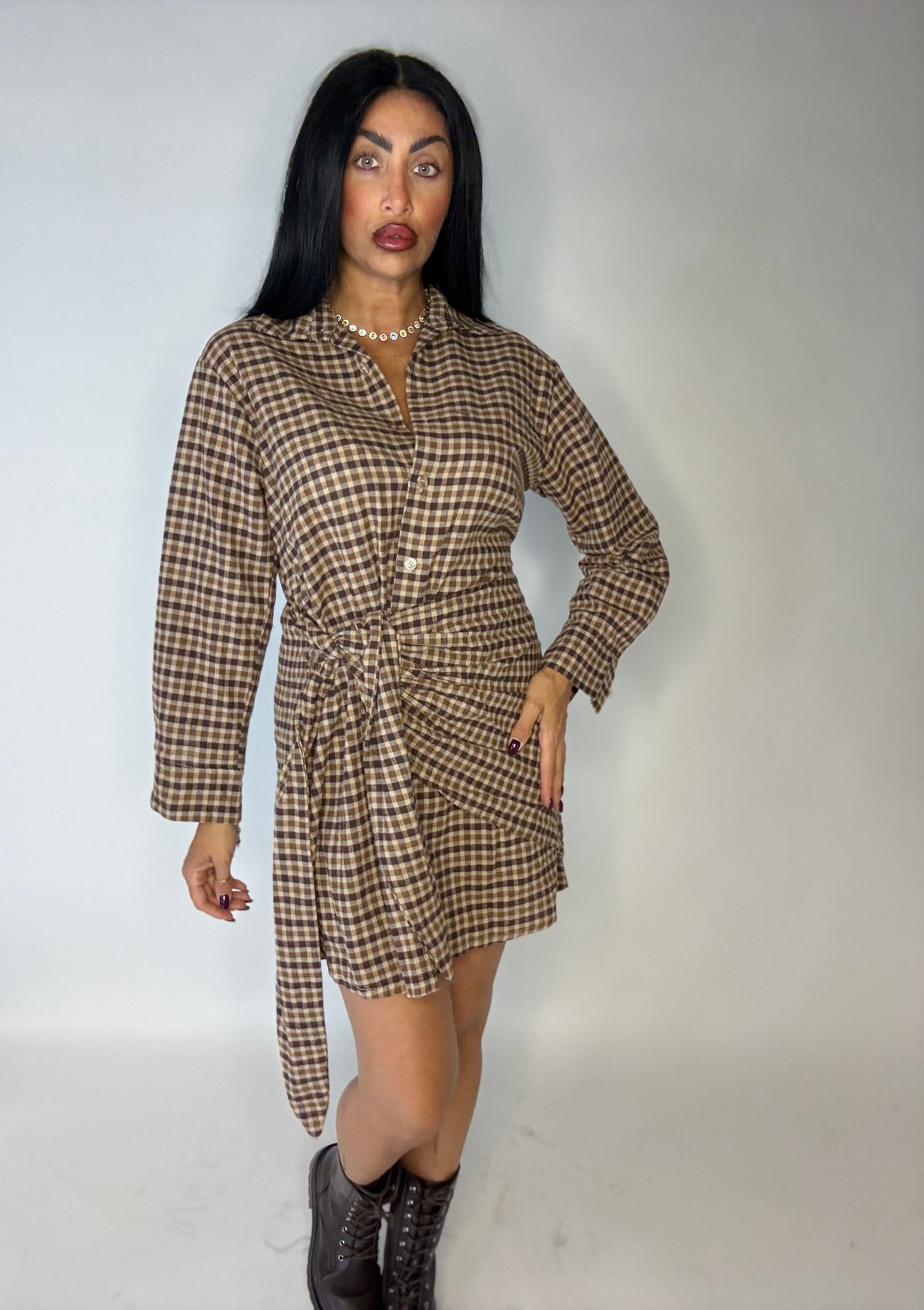 DRESS TEA TIME (20373marrone)