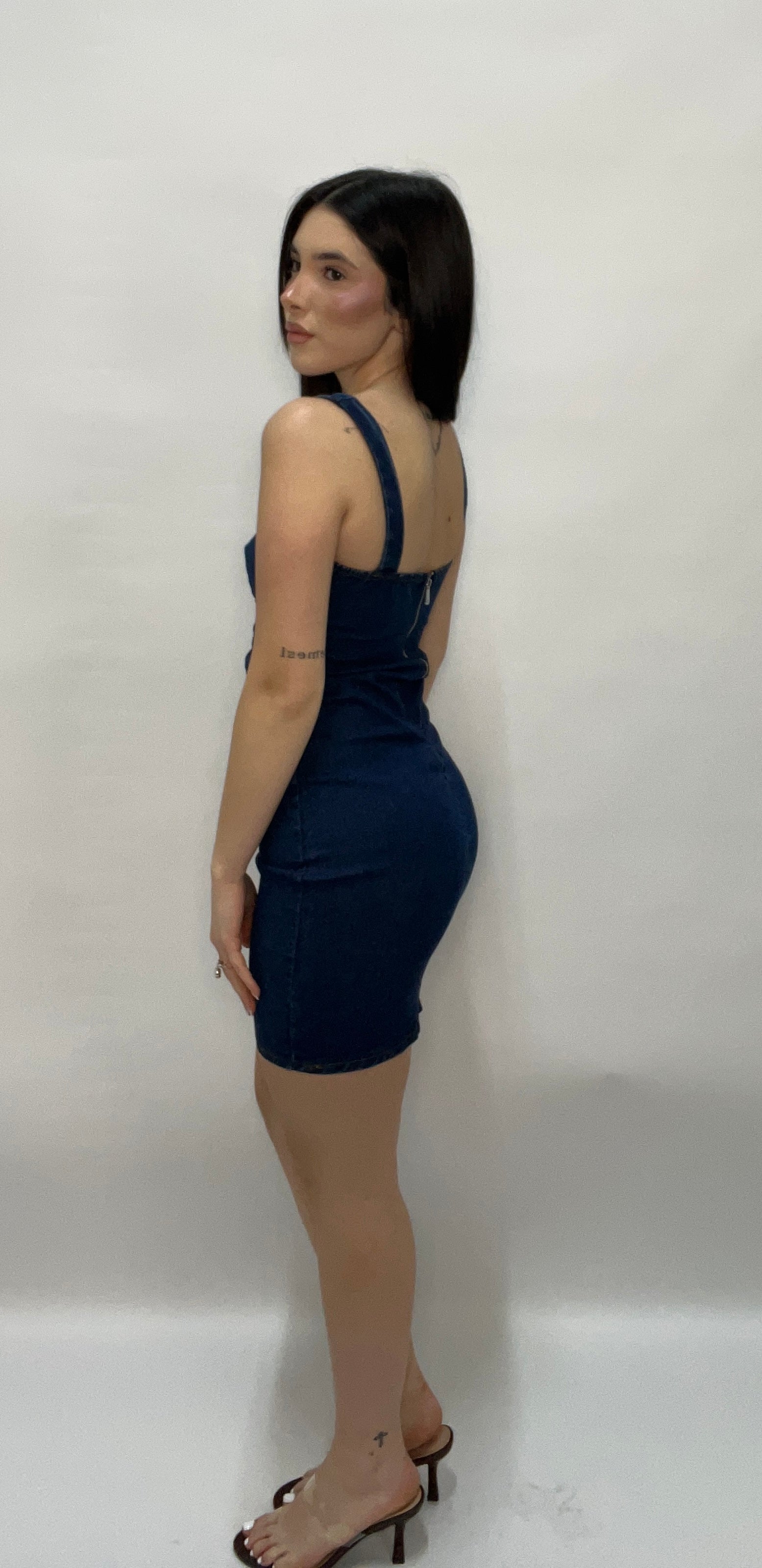 DRESS IN DENIM DAISY (298313)