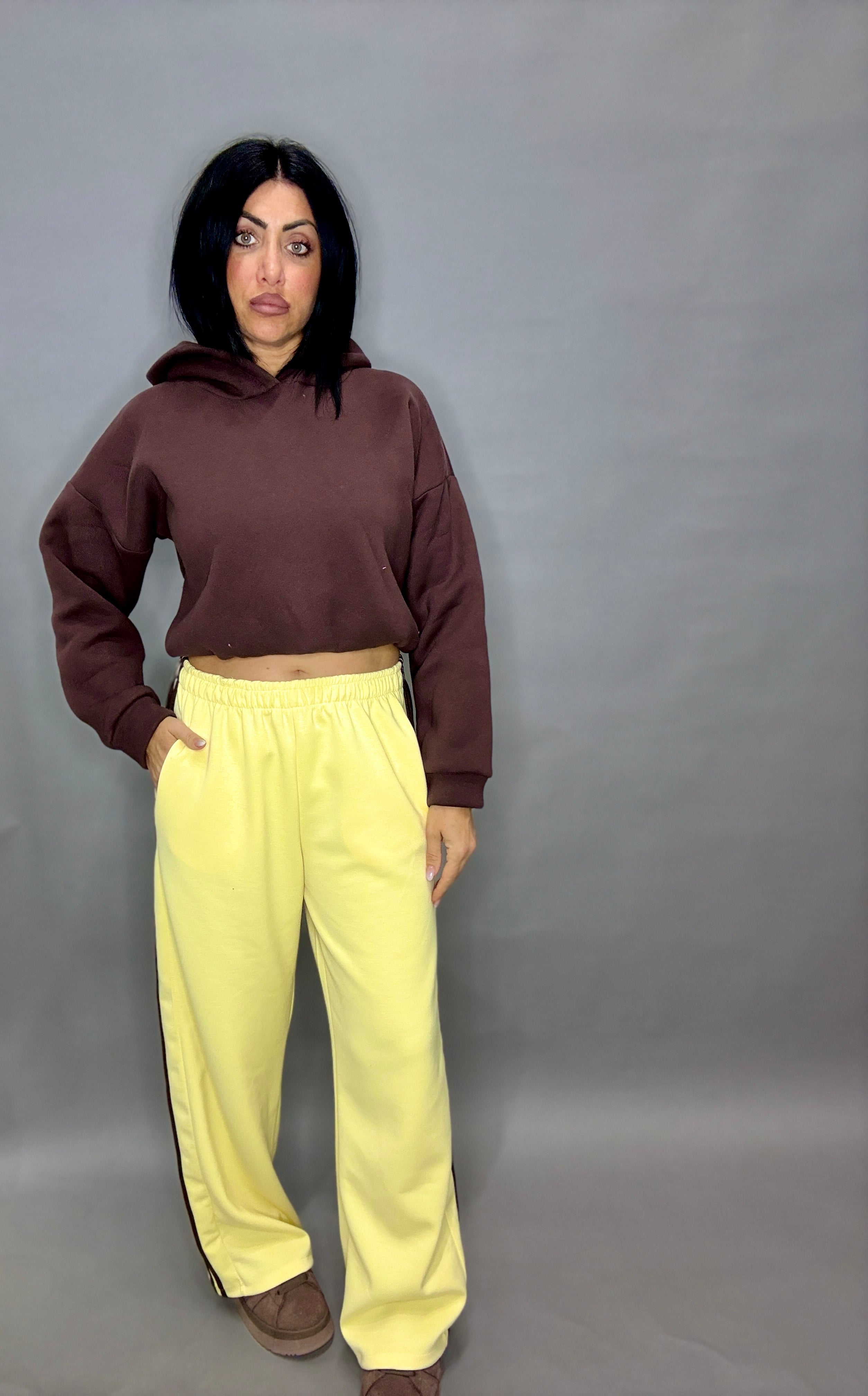 PANTALONI YELLOW TRACK (5118)