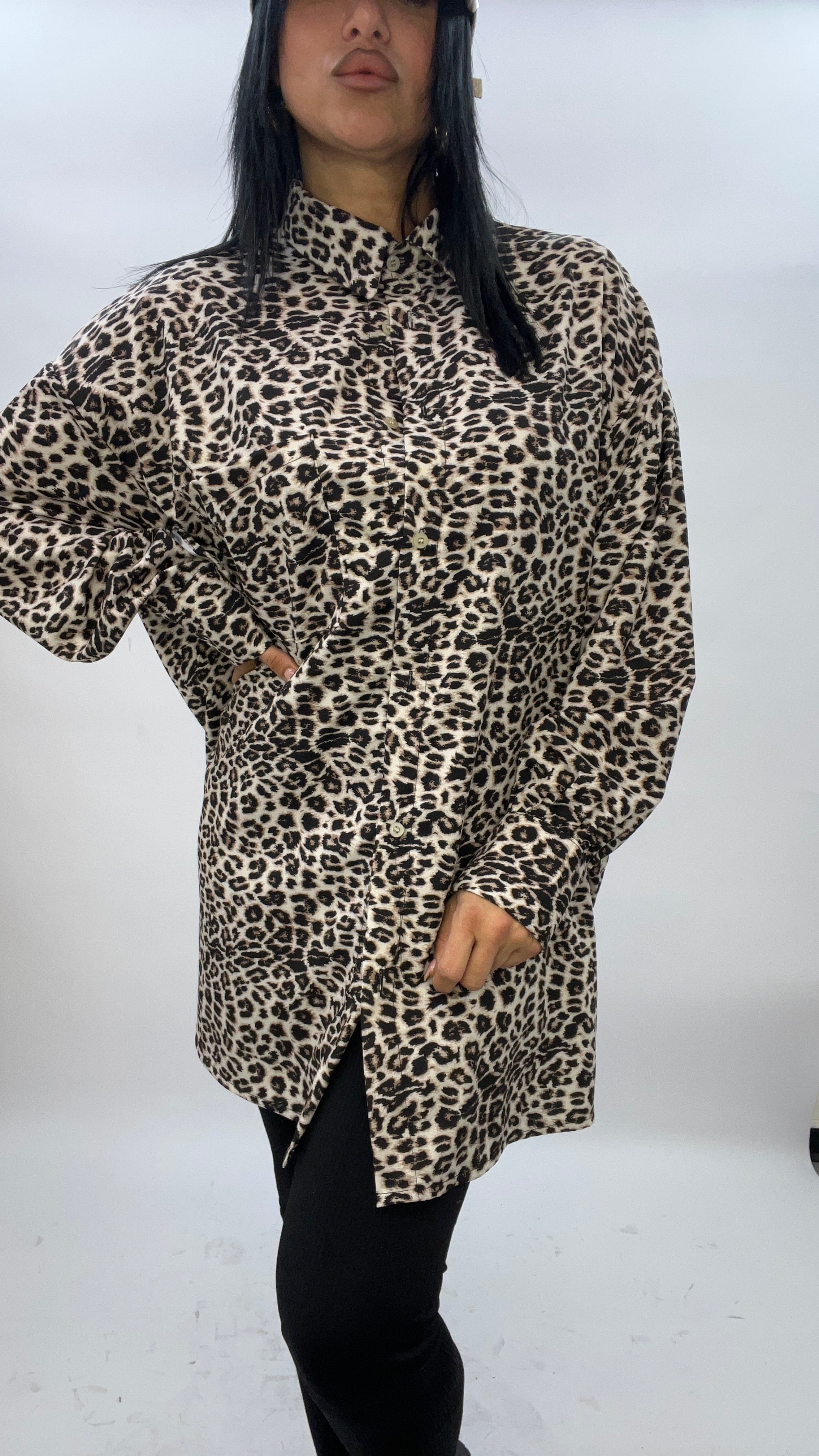 CAMICIONE ANIMALIER (M12935)