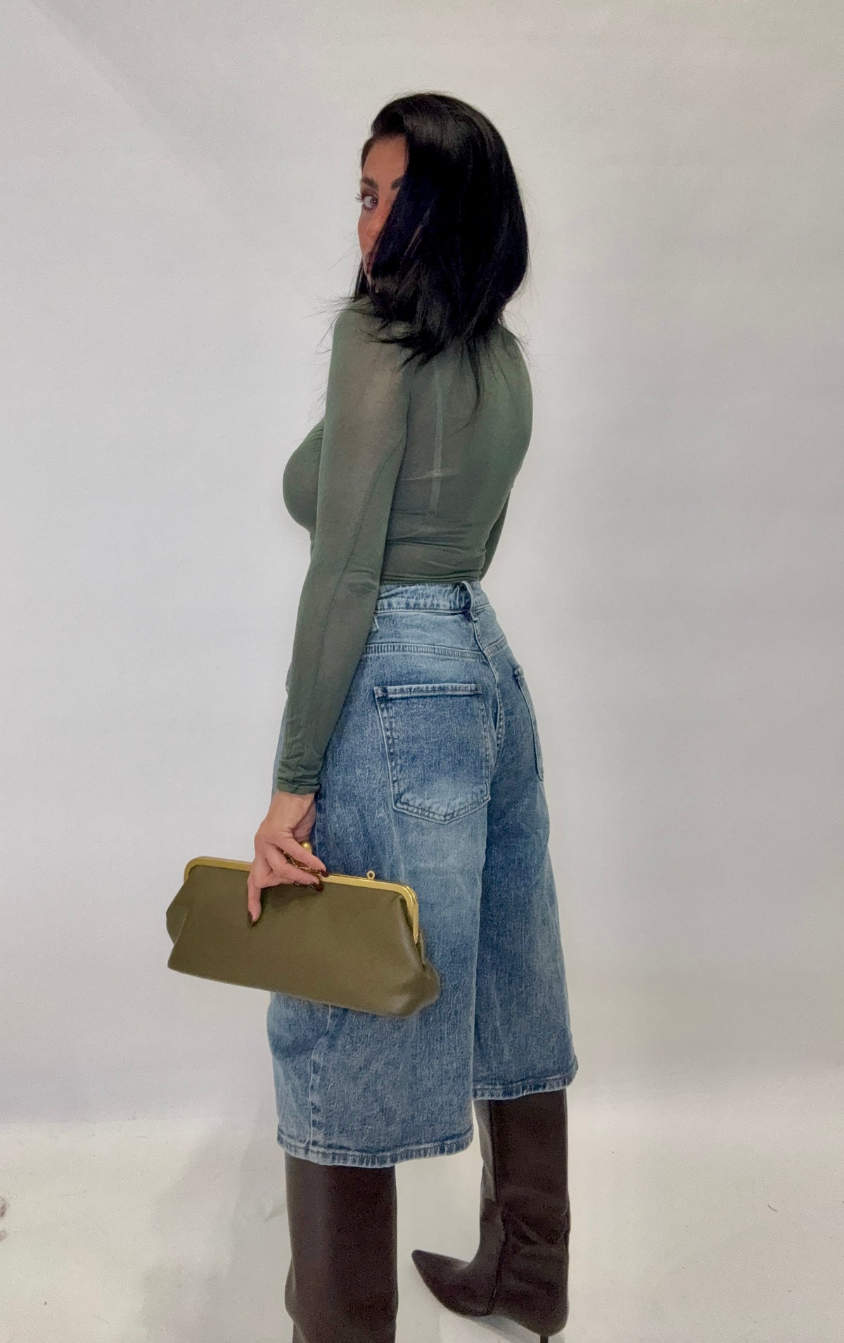 MAGLIETTA CASHMERE (D26495verde)