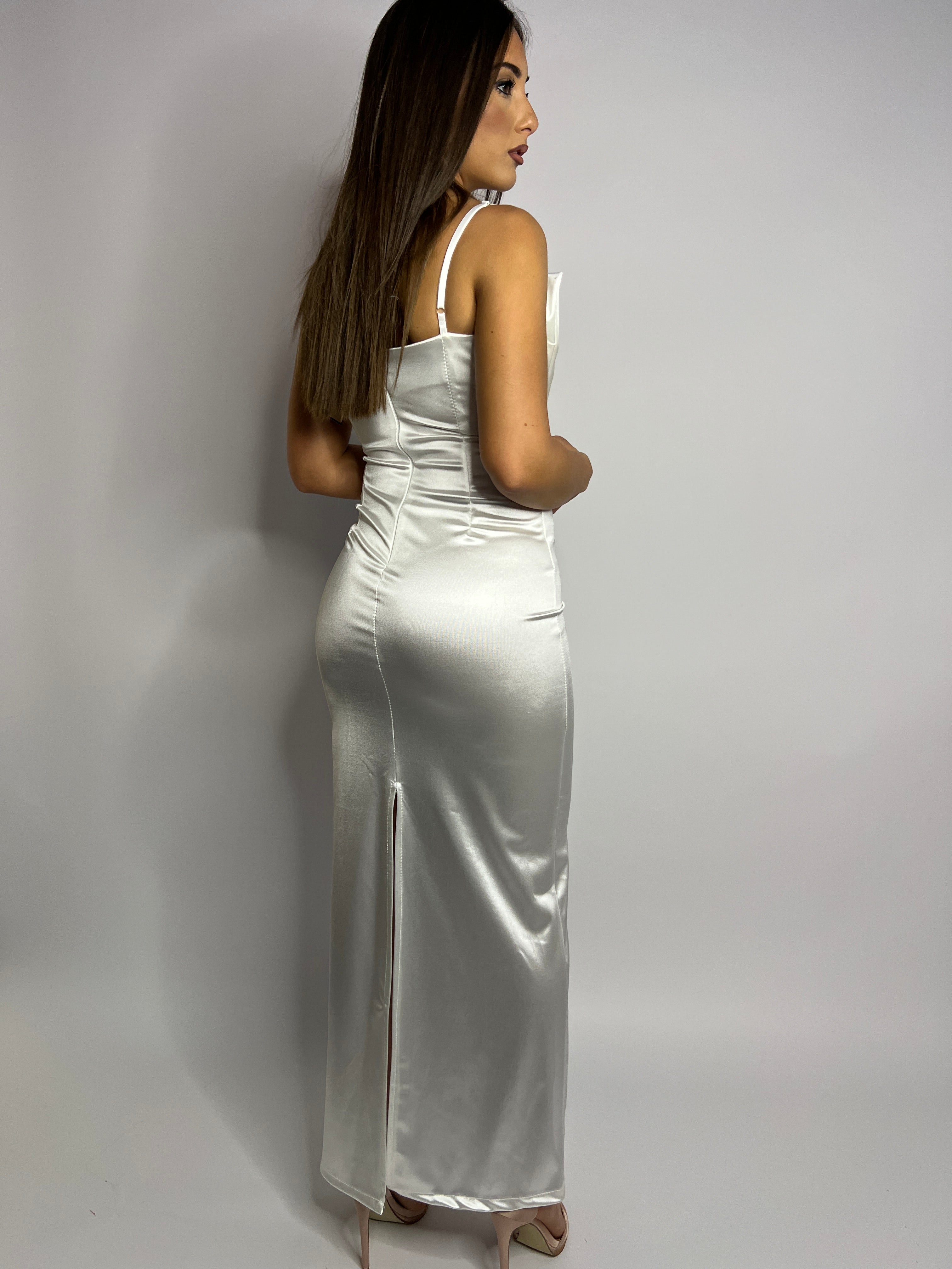 DRESS LONG FIOCCO(26381)