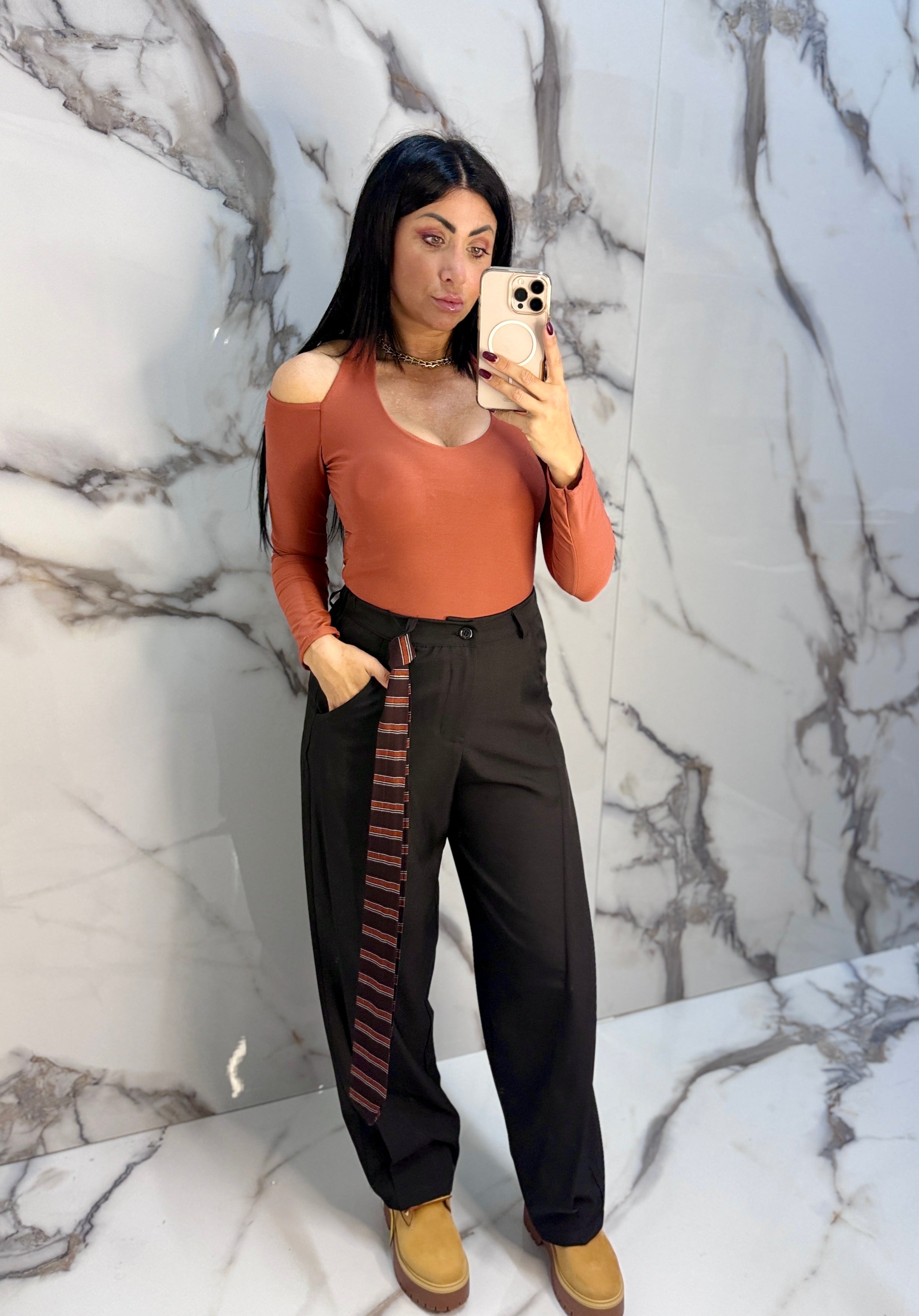 PANTALONE CRAVATTA (MAR66639)