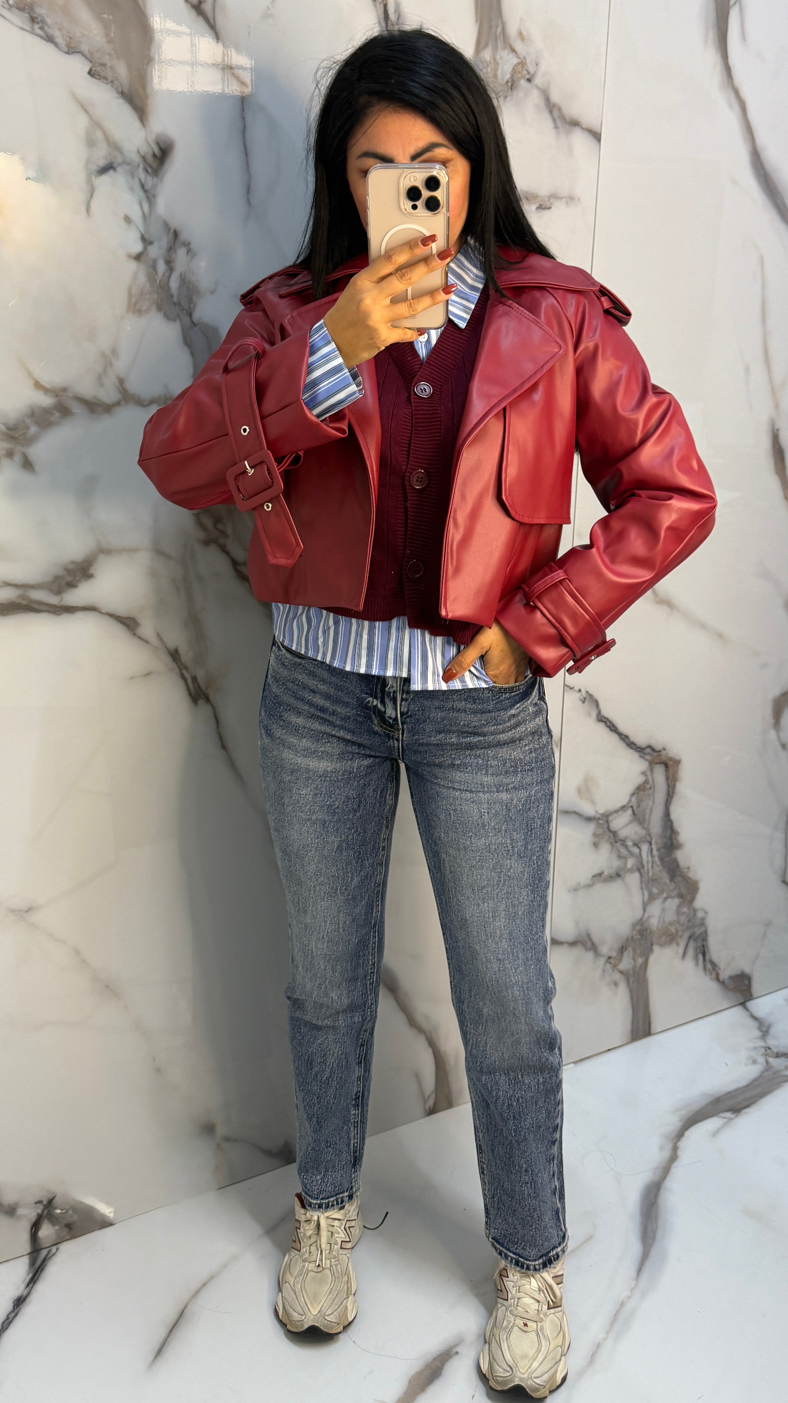 TWINSET BRITISH (9587bordeaux)