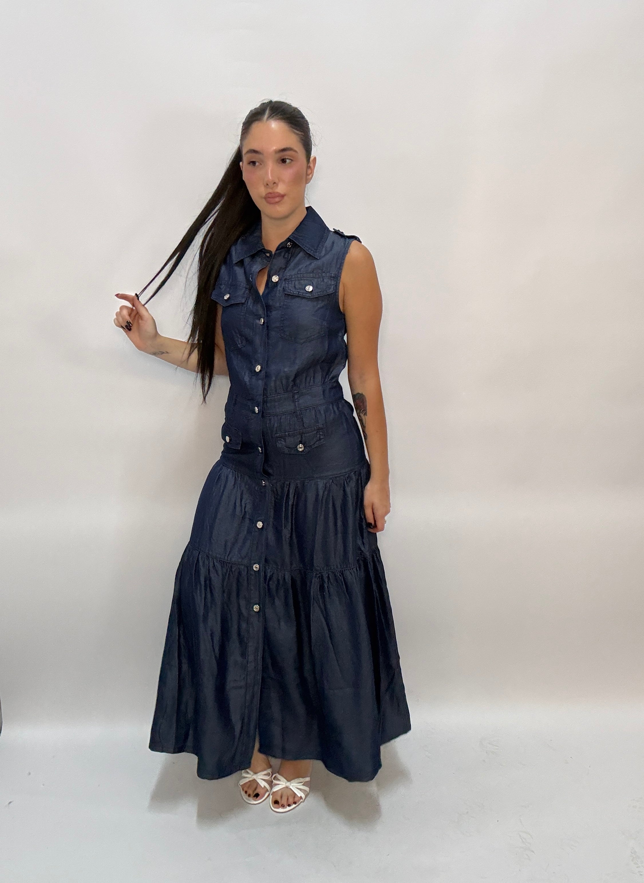DRESS DENIM AURO (f32530)