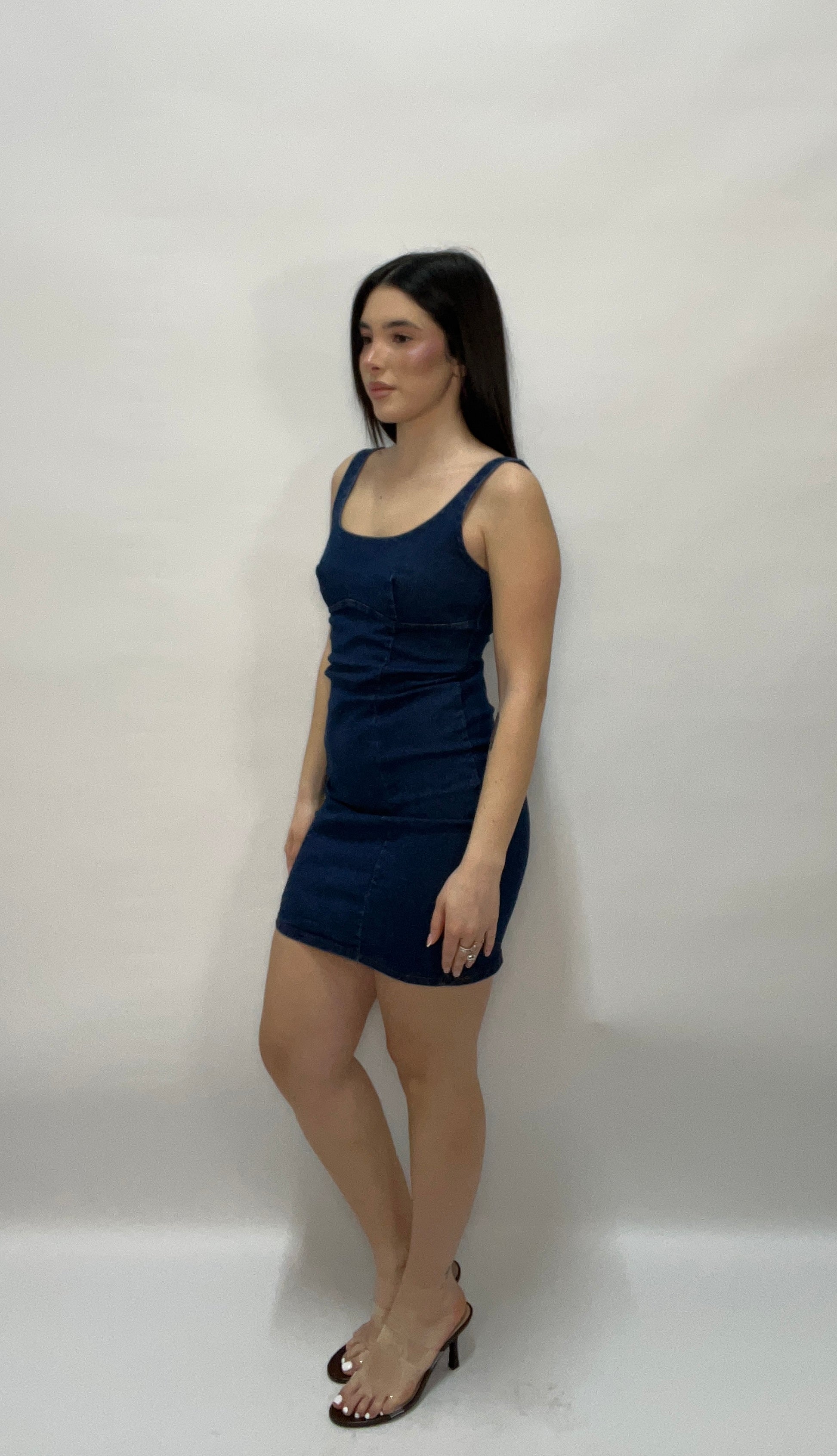 DRESS IN DENIM DAISY (298313)