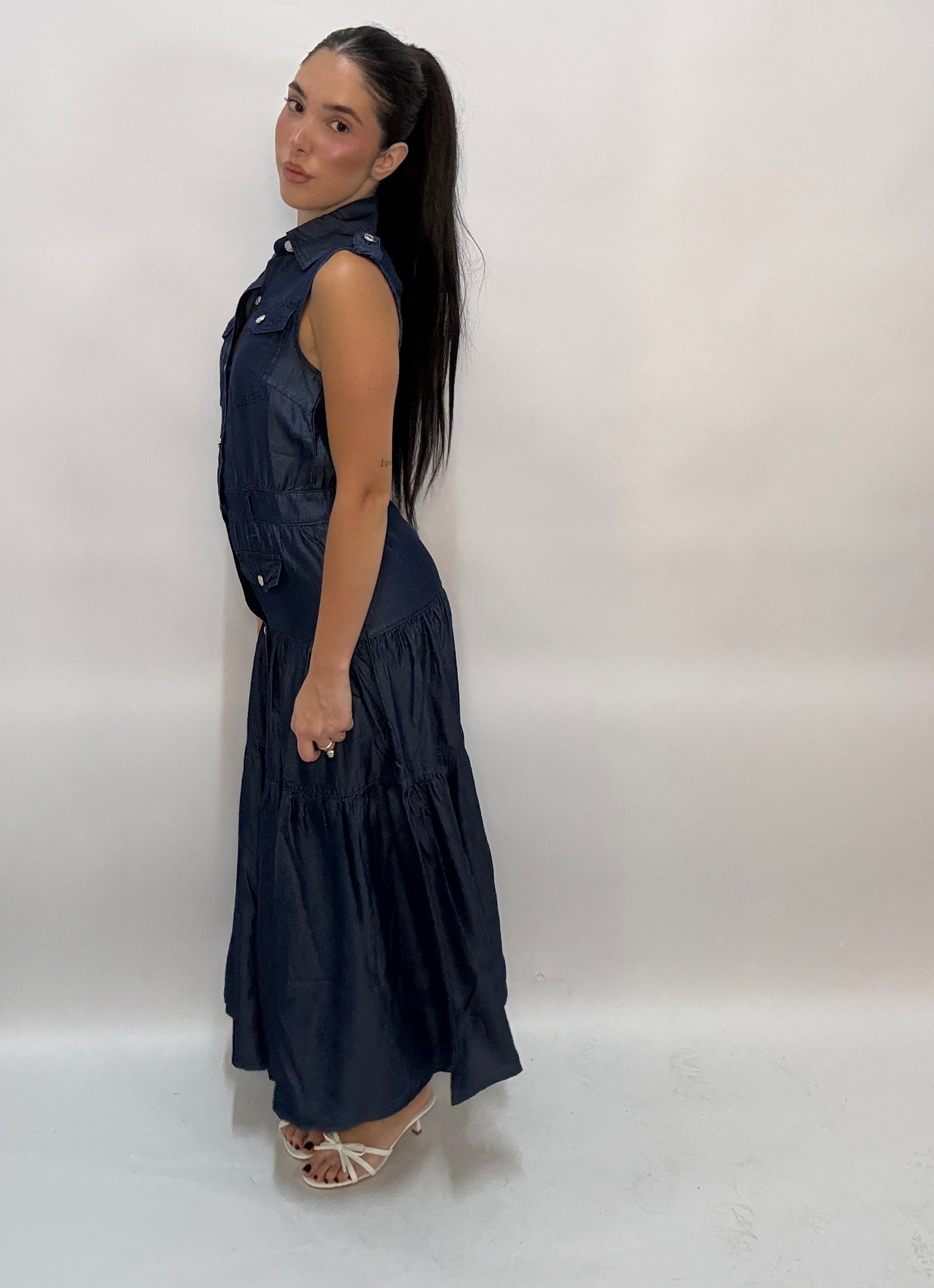 DRESS DENIM AURO (f32530)