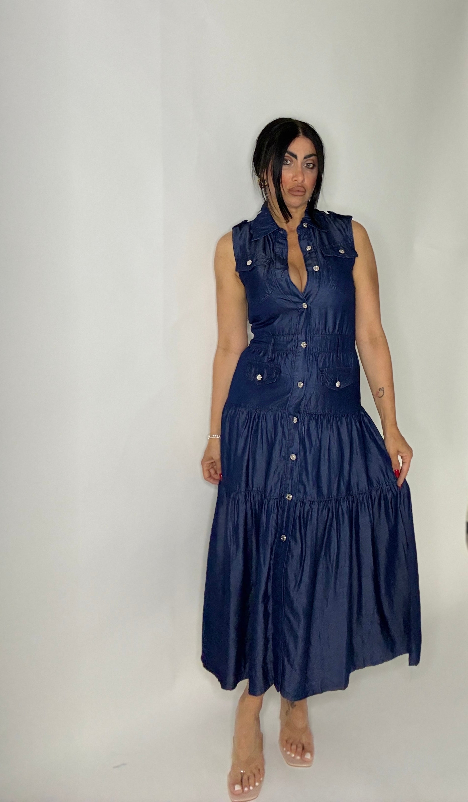 DRESS DENIM AURO (f32530)
