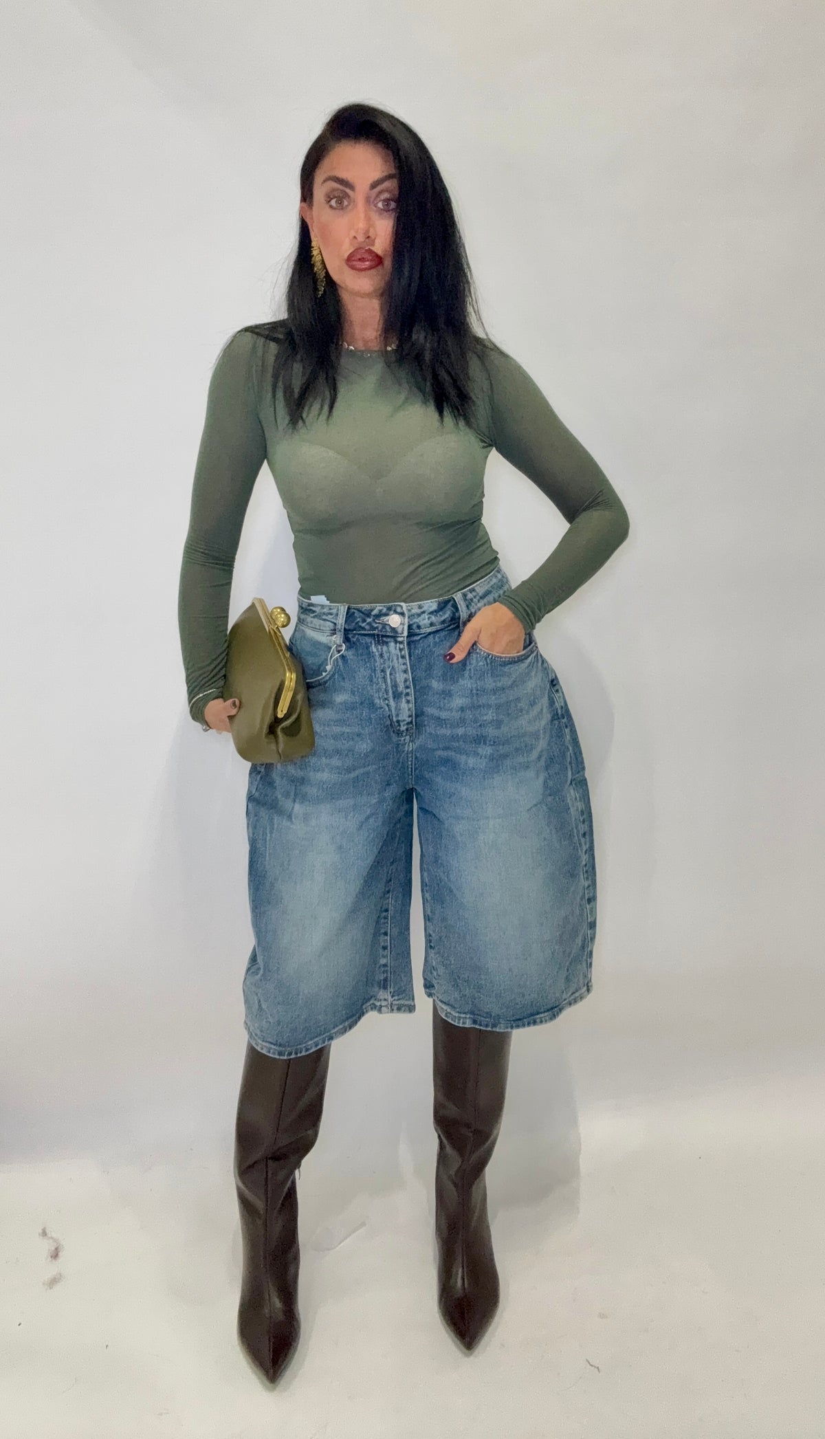 MAGLIETTA CASHMERE (D26495verde)