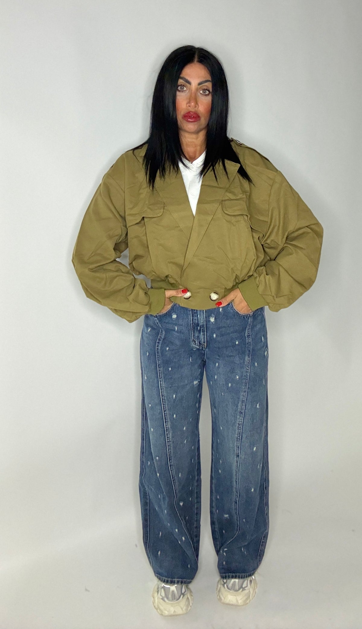 DENIM OLIVER (F32250)