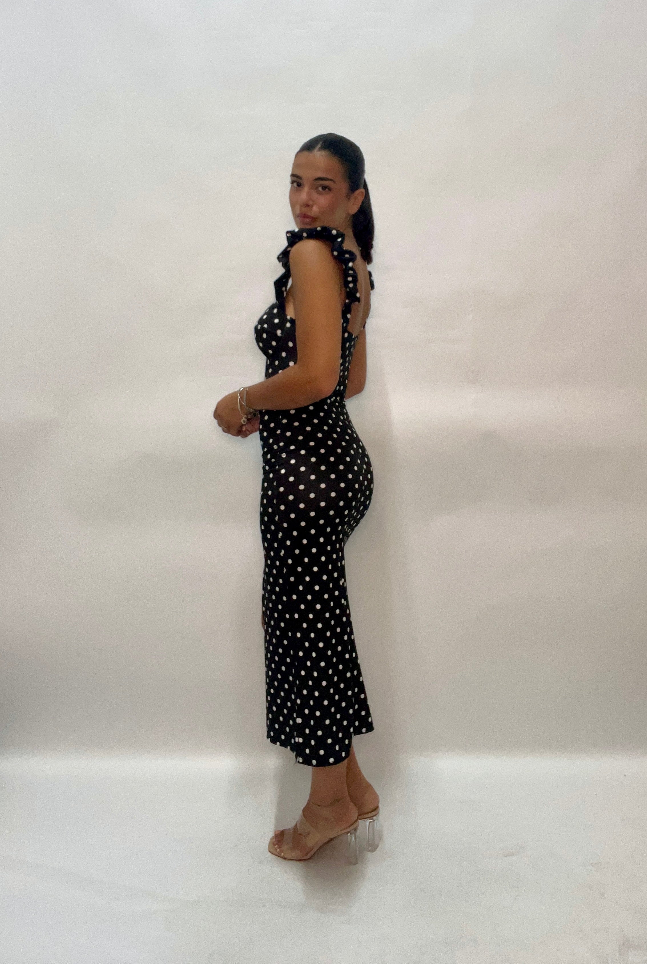 DRESS BLACK POIS (23745)