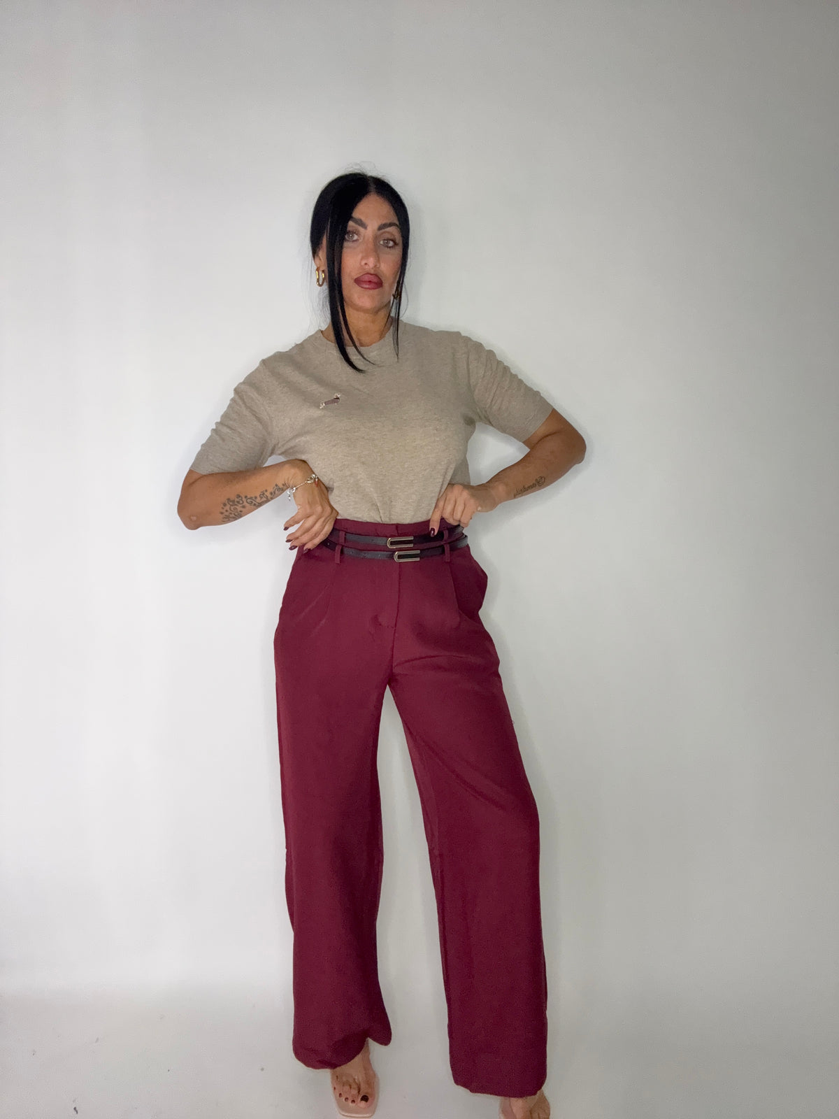 PANTALONI  SILHOUETTE (Y0853)