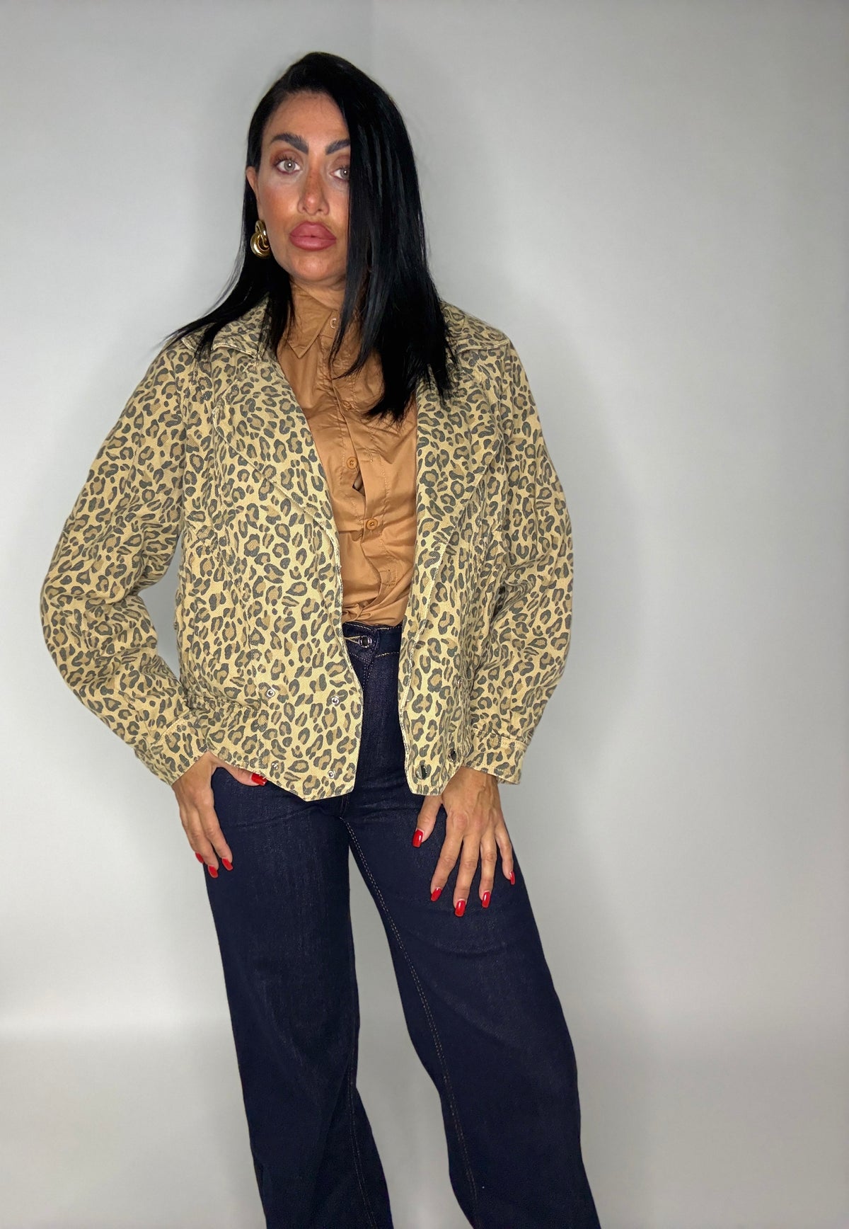 GIUBBOTTO JAGGER LEOPARD (C10629)