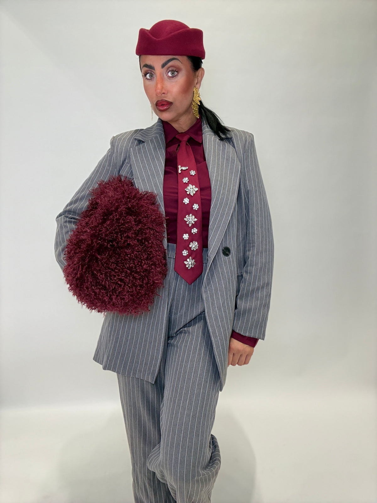 TAILLEUR ANITA (M11190grigio)
