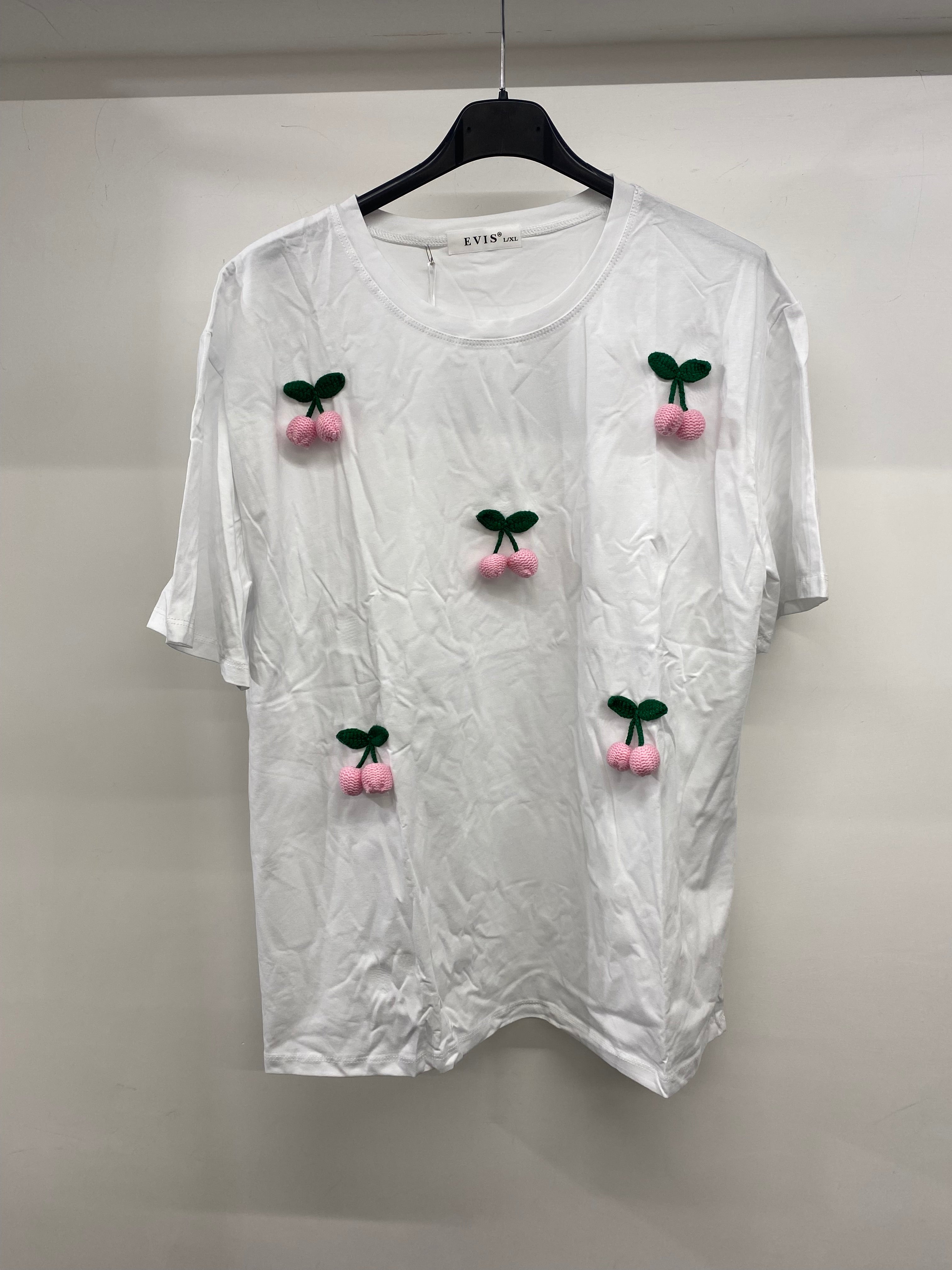 t-shirt ciliegia(YJ0216)